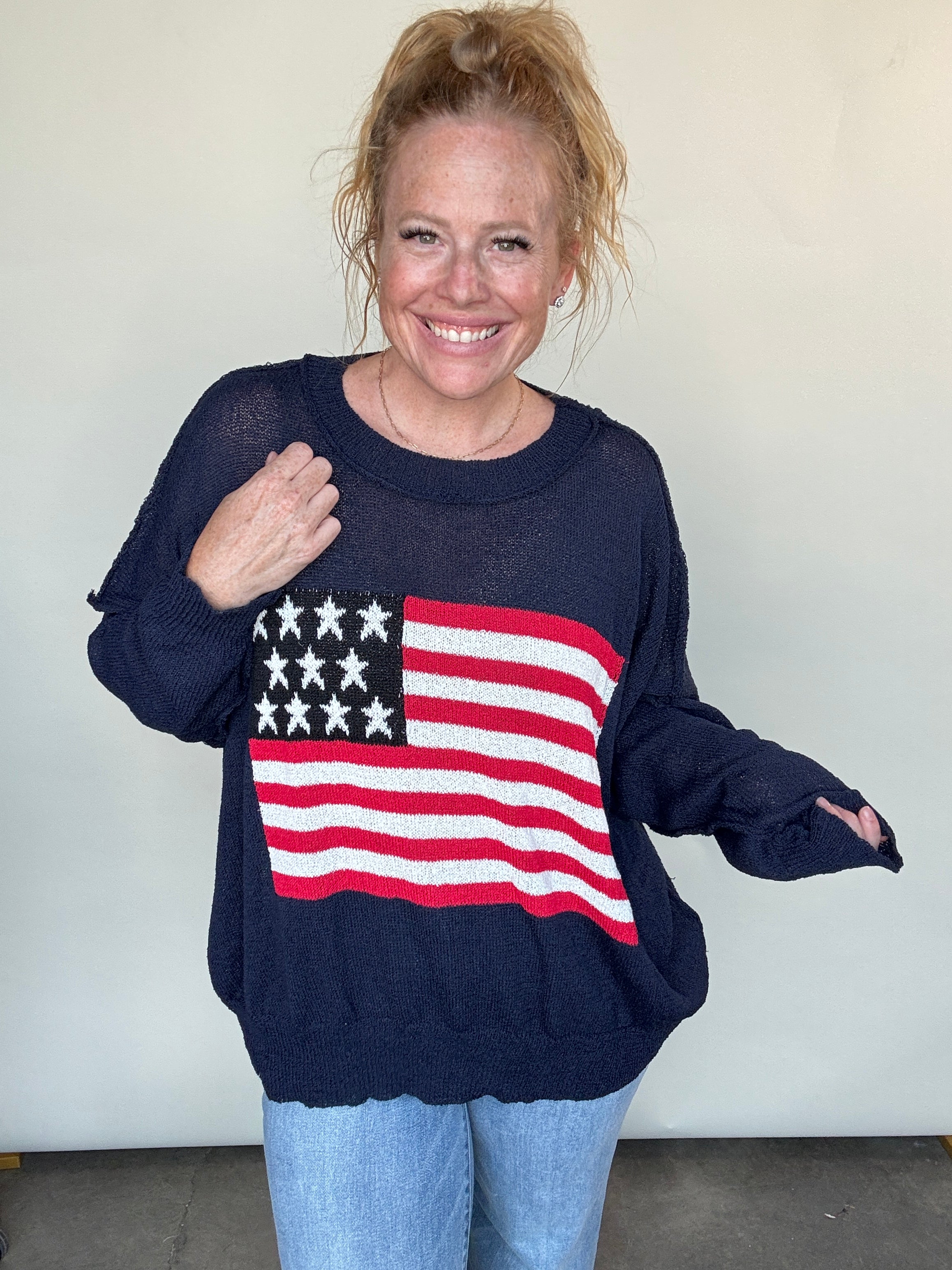 American Honey Sweater
