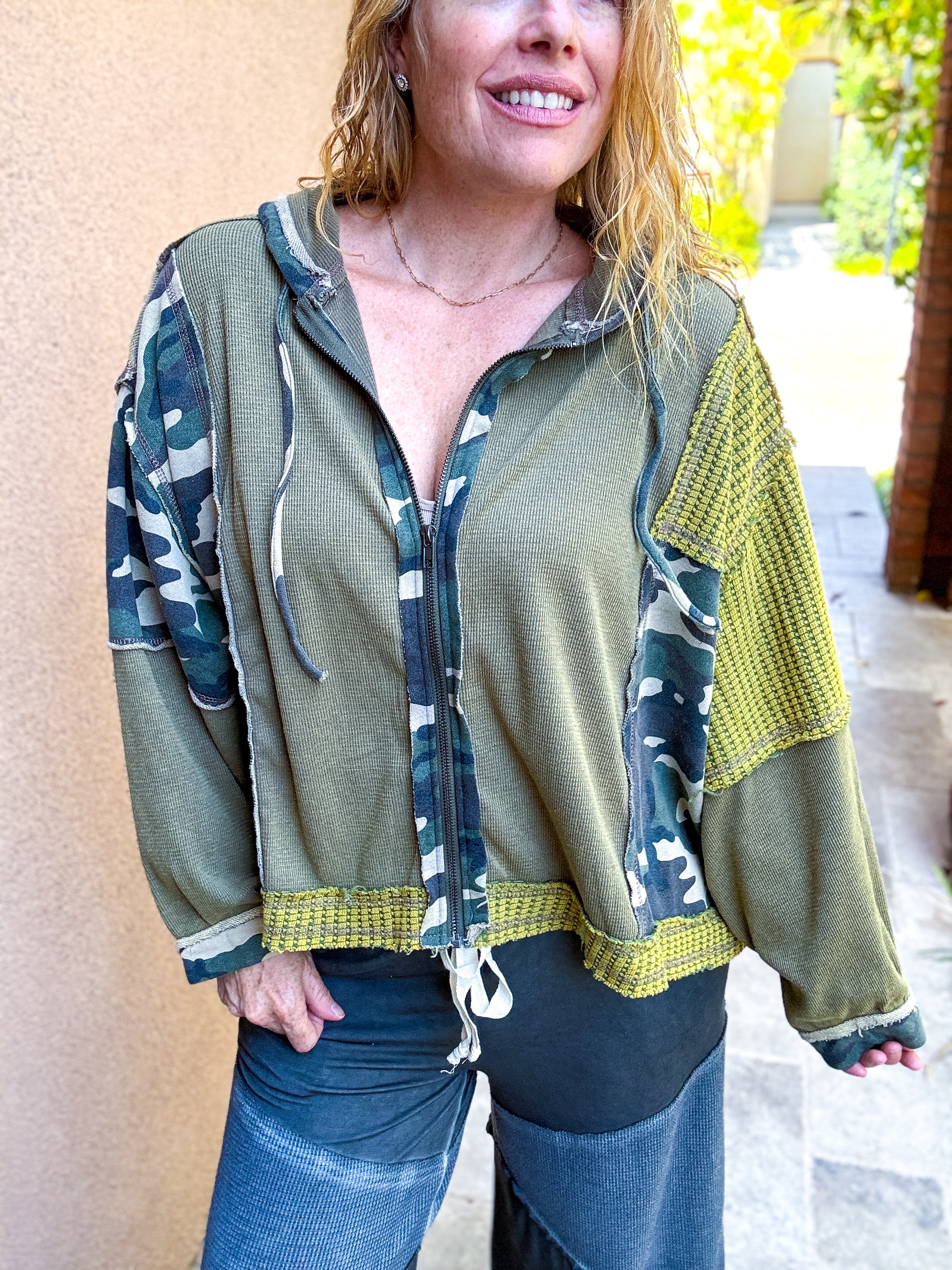 Lil' Camo Cutie Zip Up by POL