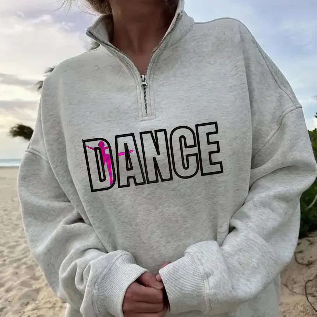 Embroidered Sports 1/2 Zip