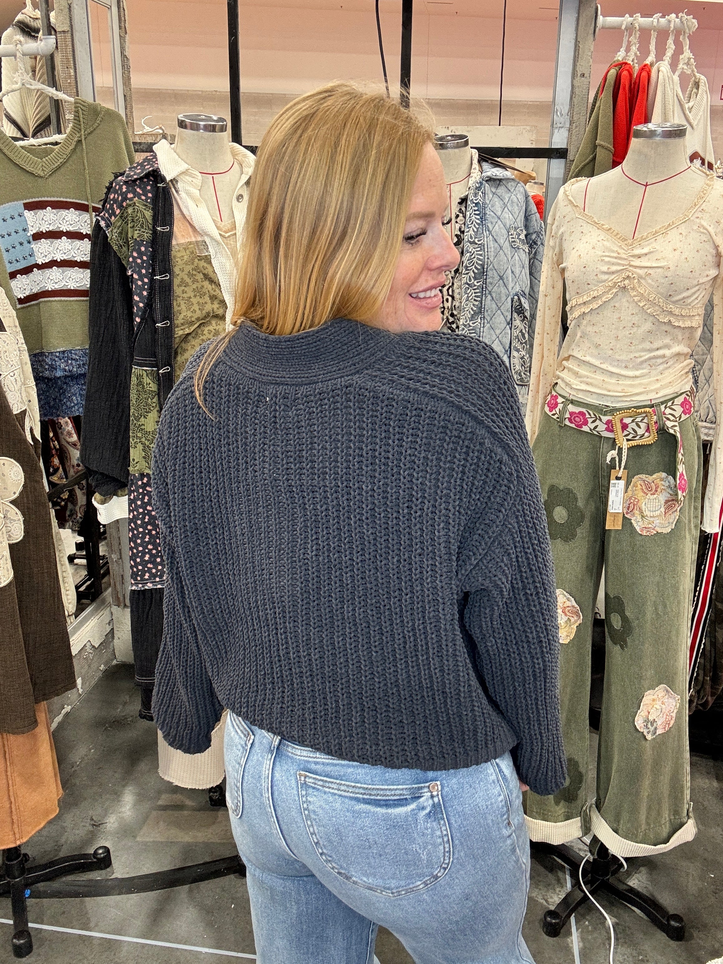 Roses Cardigan by POL in 3 Colors