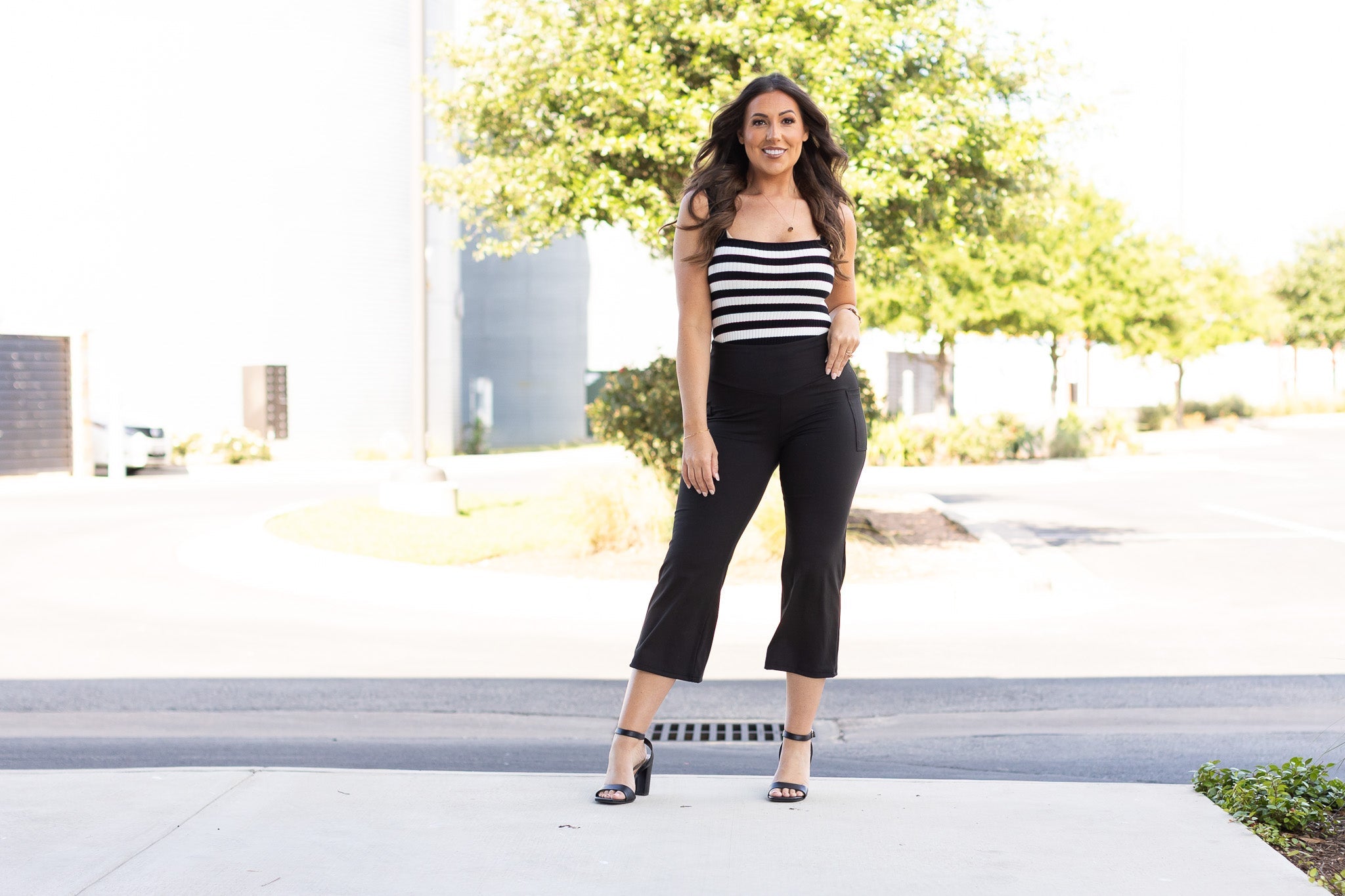 The Faith - Tummy Control High Waisted Guacho Pants