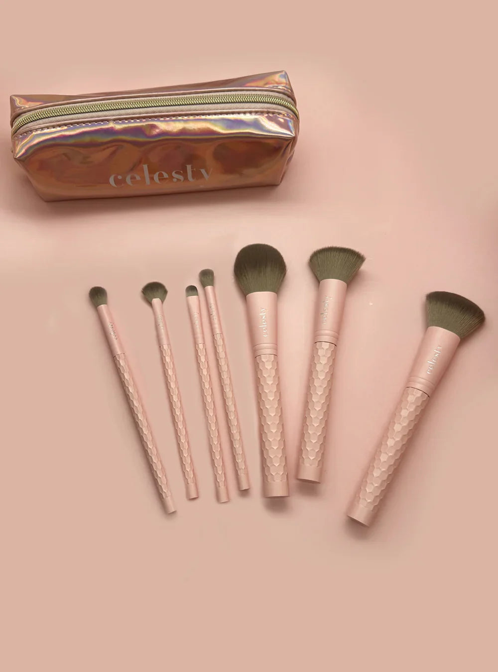 Celesty Brush Set w/Bag 7pcs
