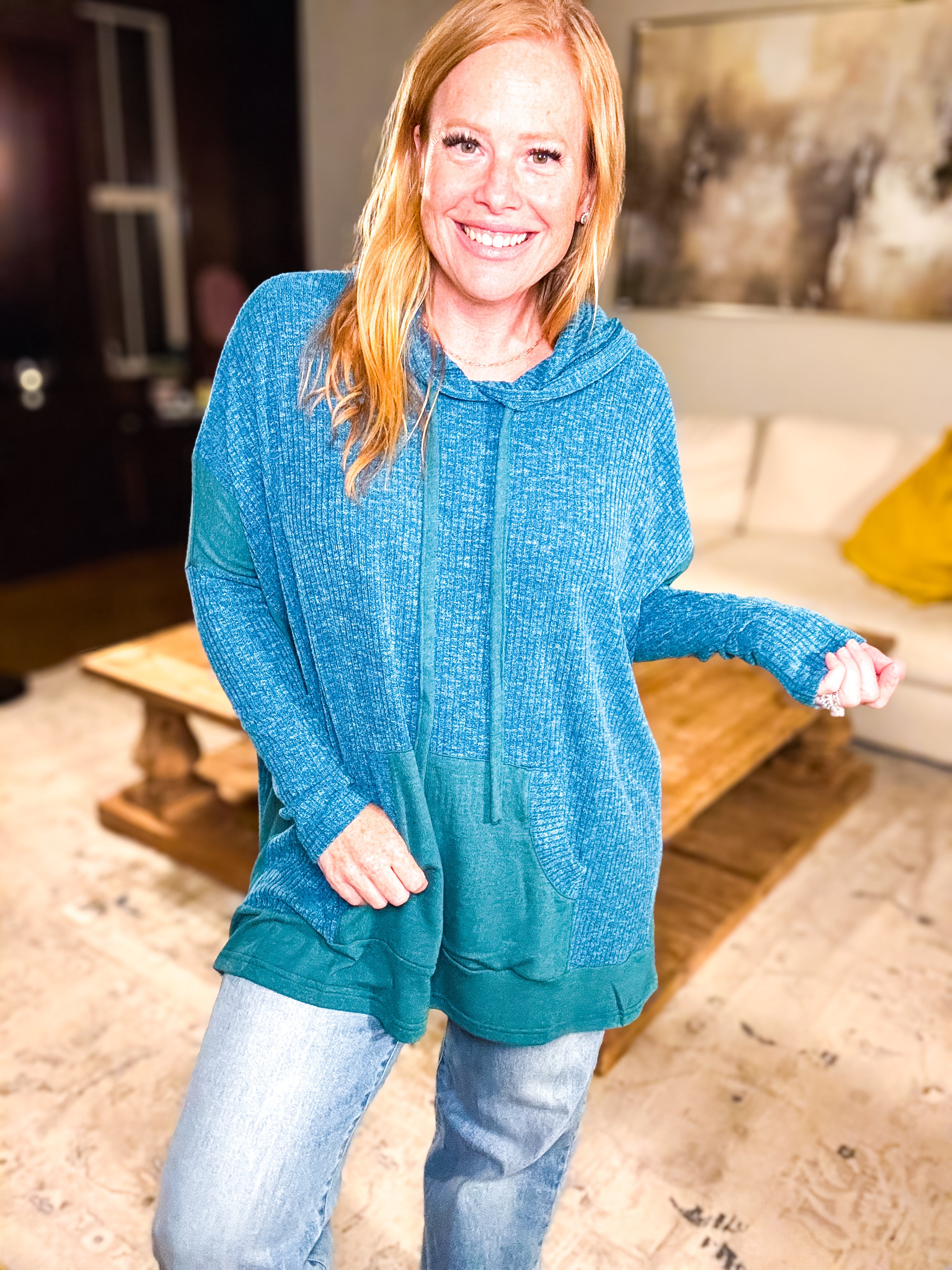 Want U Back Hoodie by White Birch