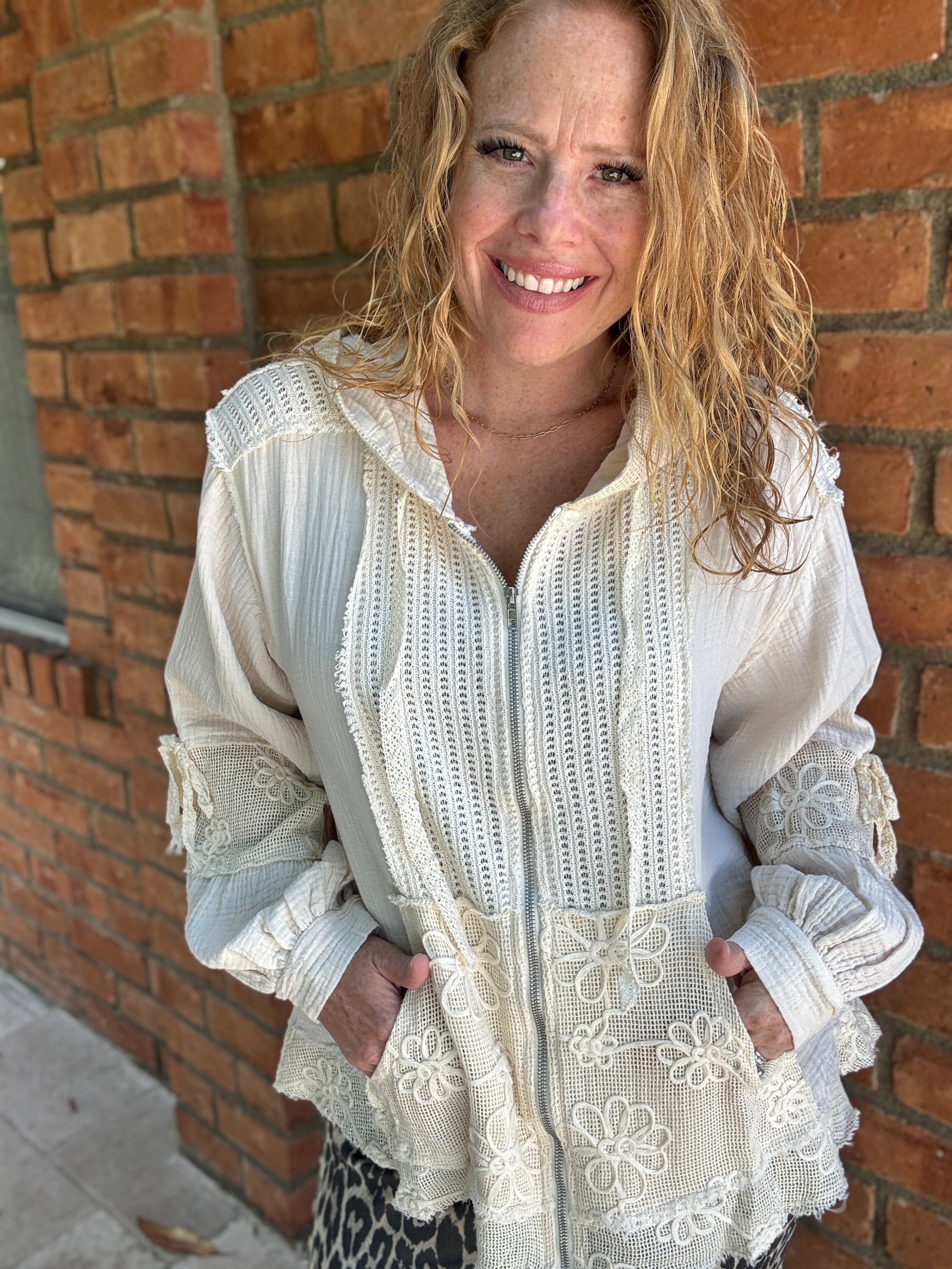 In the Moment Zip Up by POL