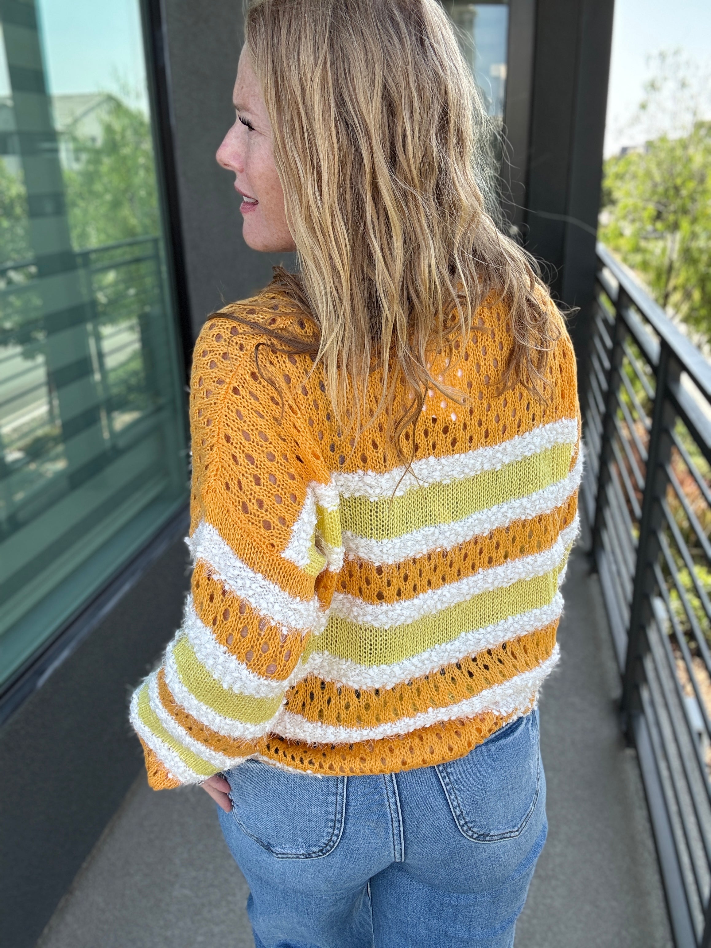 Sunshine on my Mind Sweater by Davi & Dani