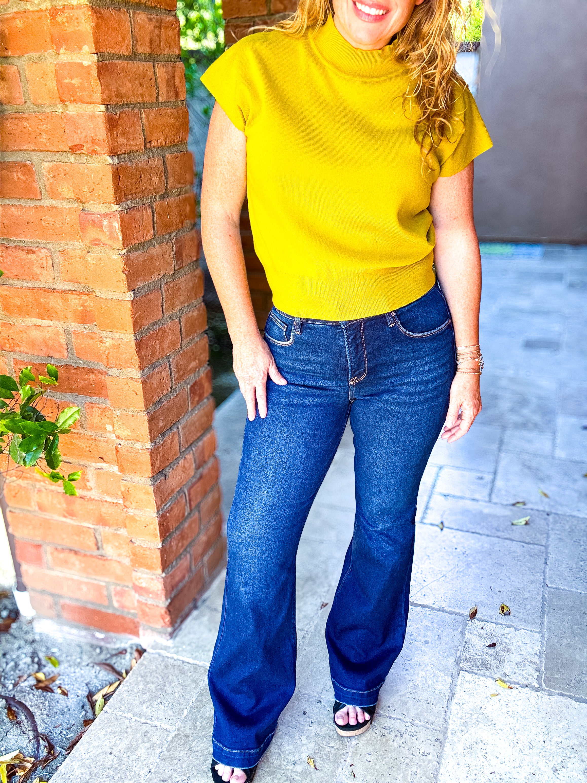 Chandra Tummy Control Mid Rise Flare by Risen