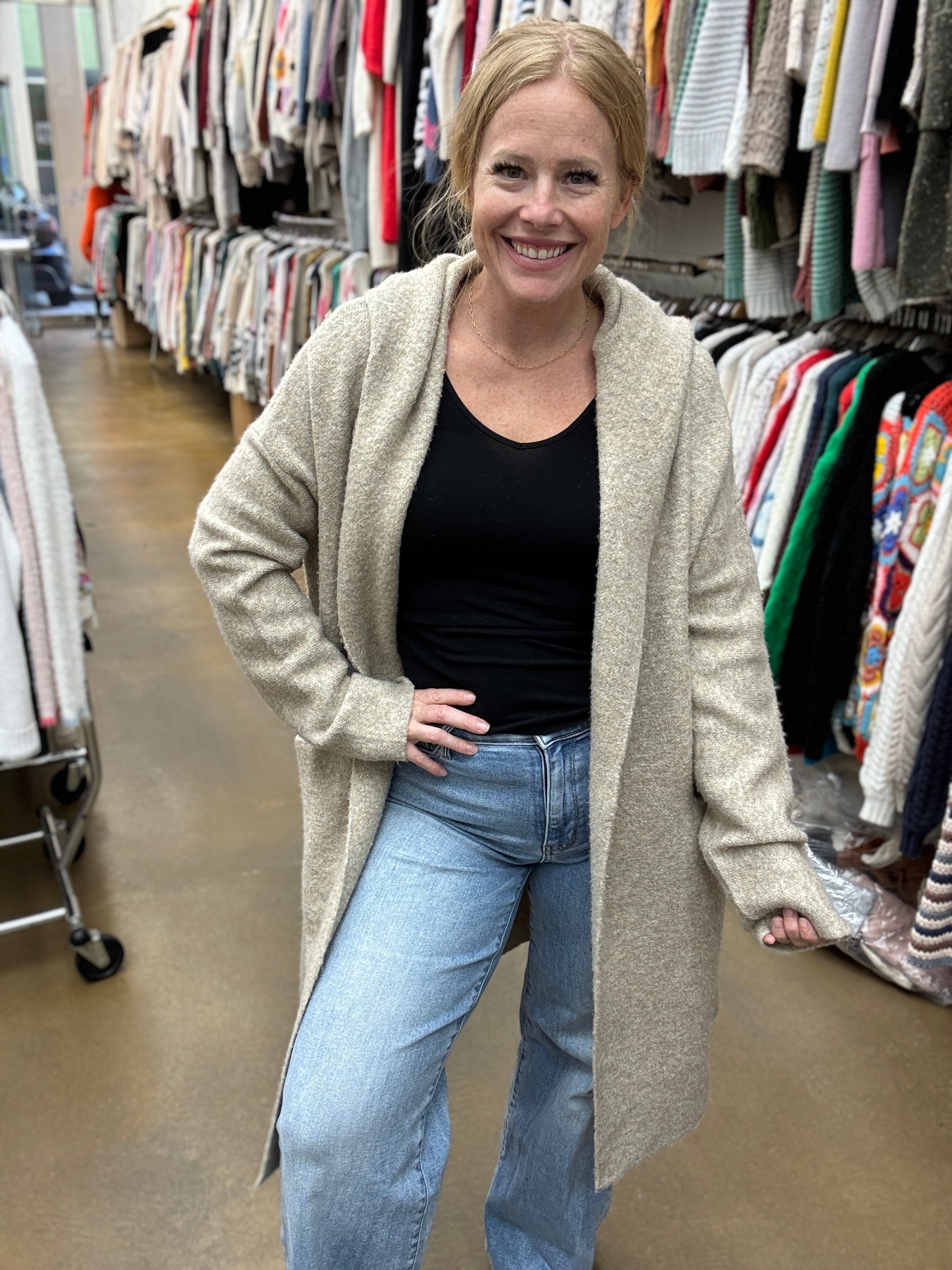 Miracle Soft Hooded Autumn Coat Cardigan