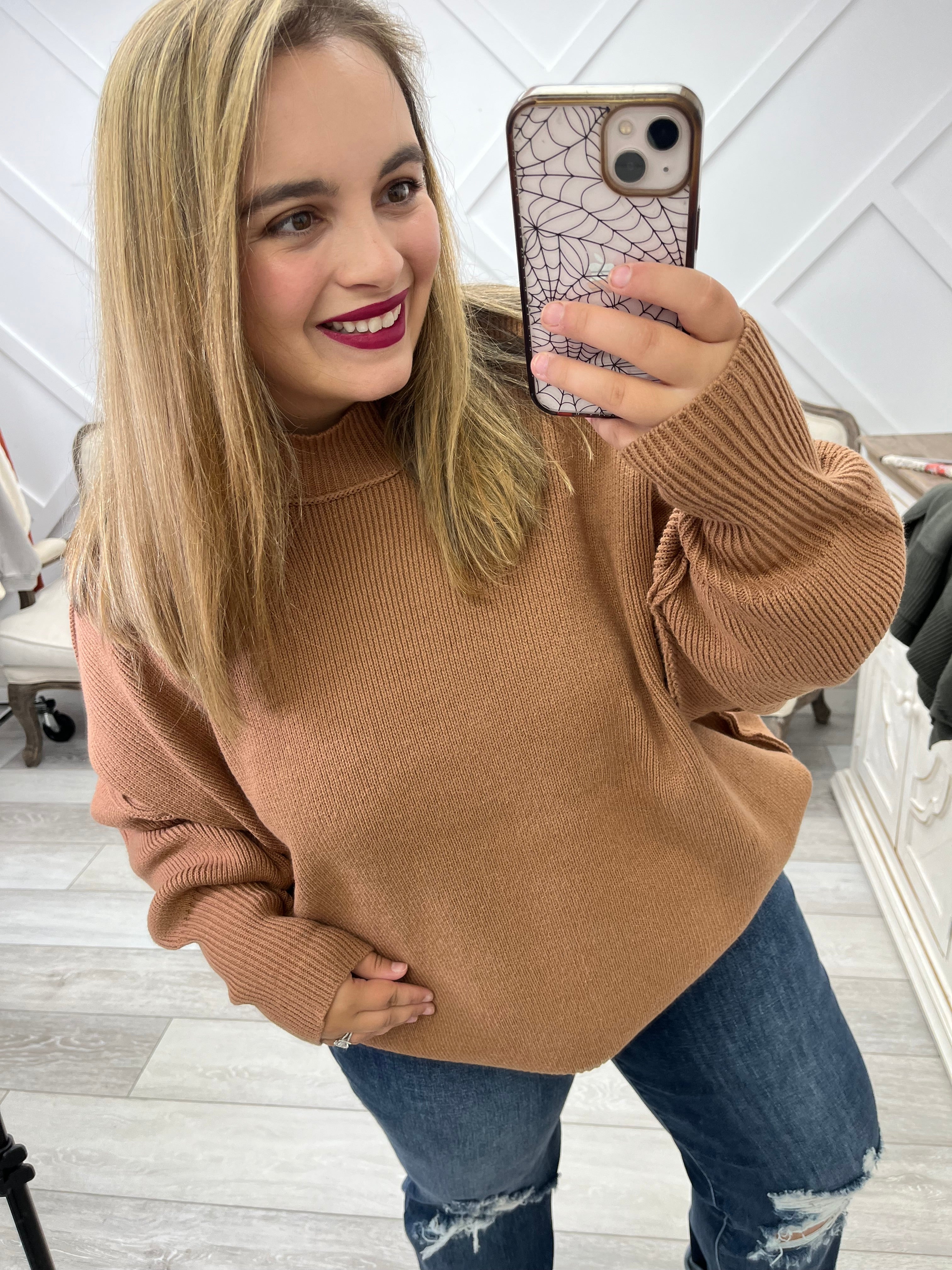 Cozied Up Ribbed Pullover