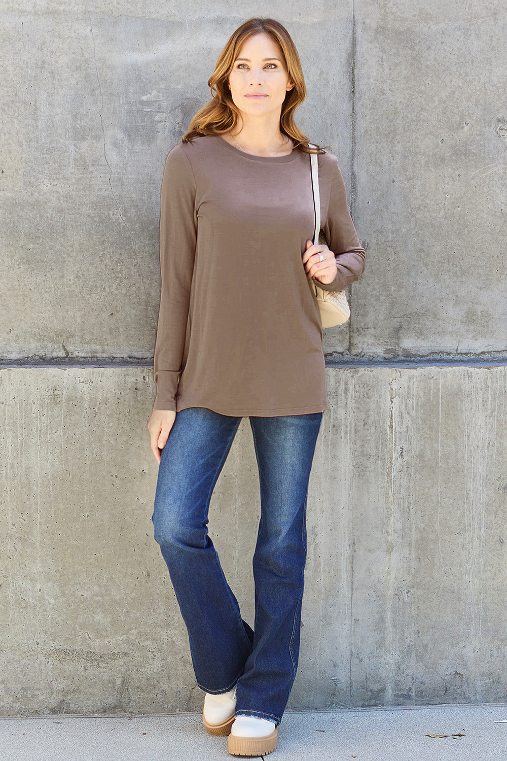 Black Friday Round Neck Long Sleeve Top