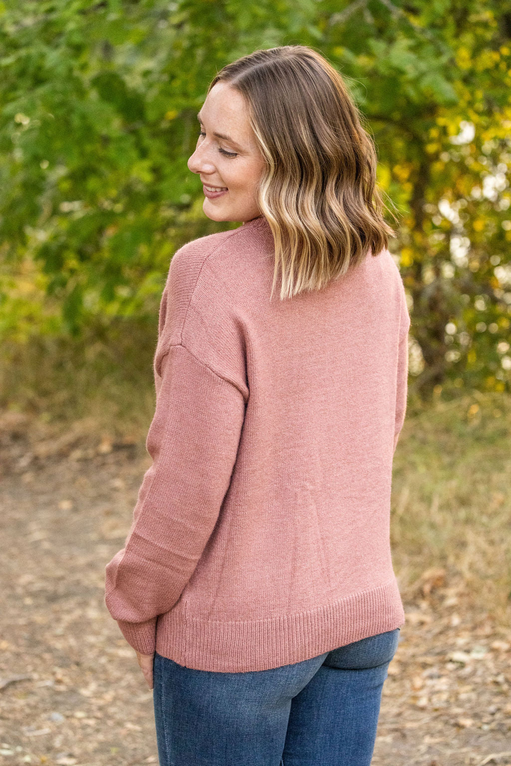 IN STOCK Molly Sweater - Mauve