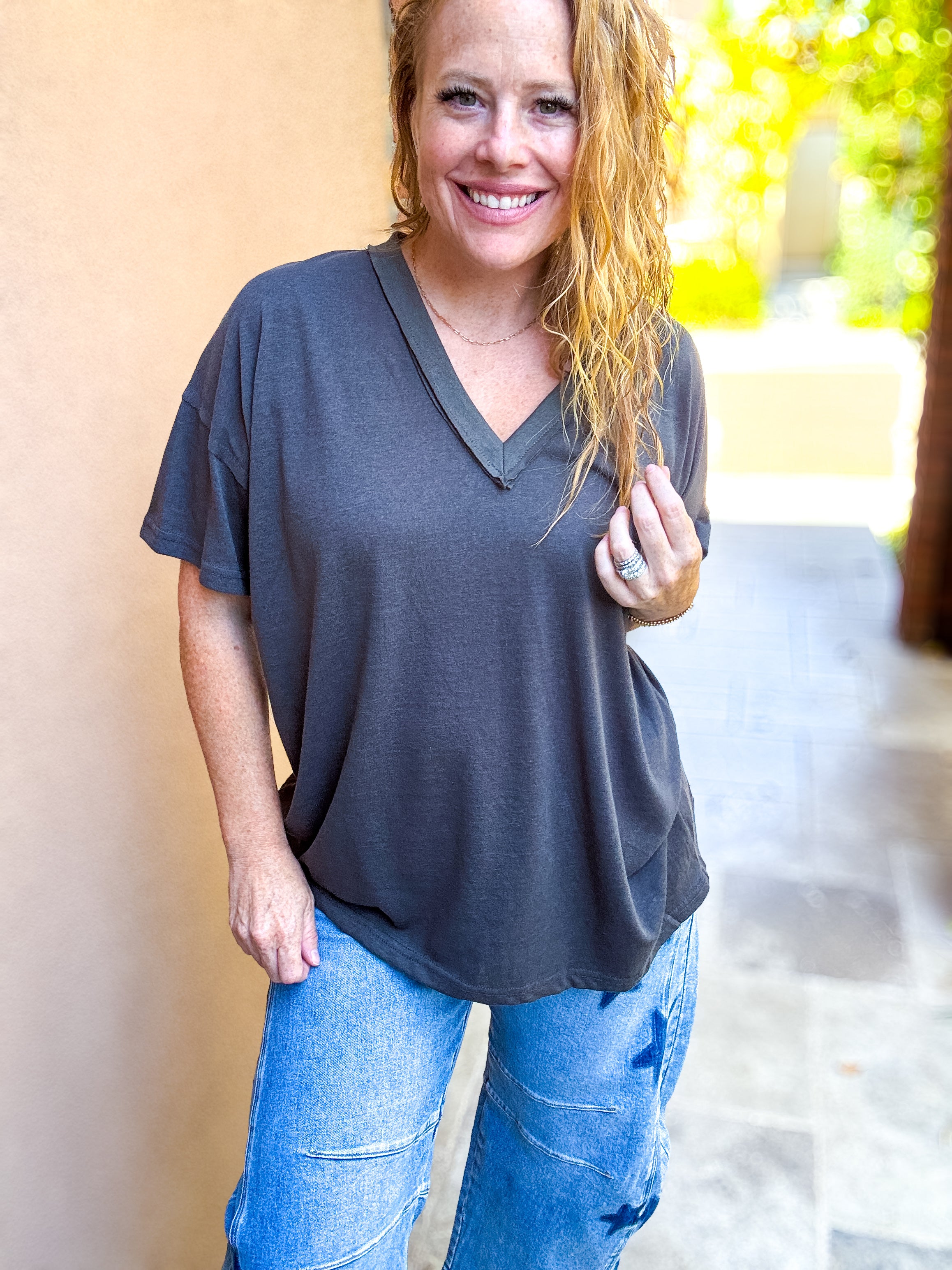Take Me Places Tee in 2 Color by POL