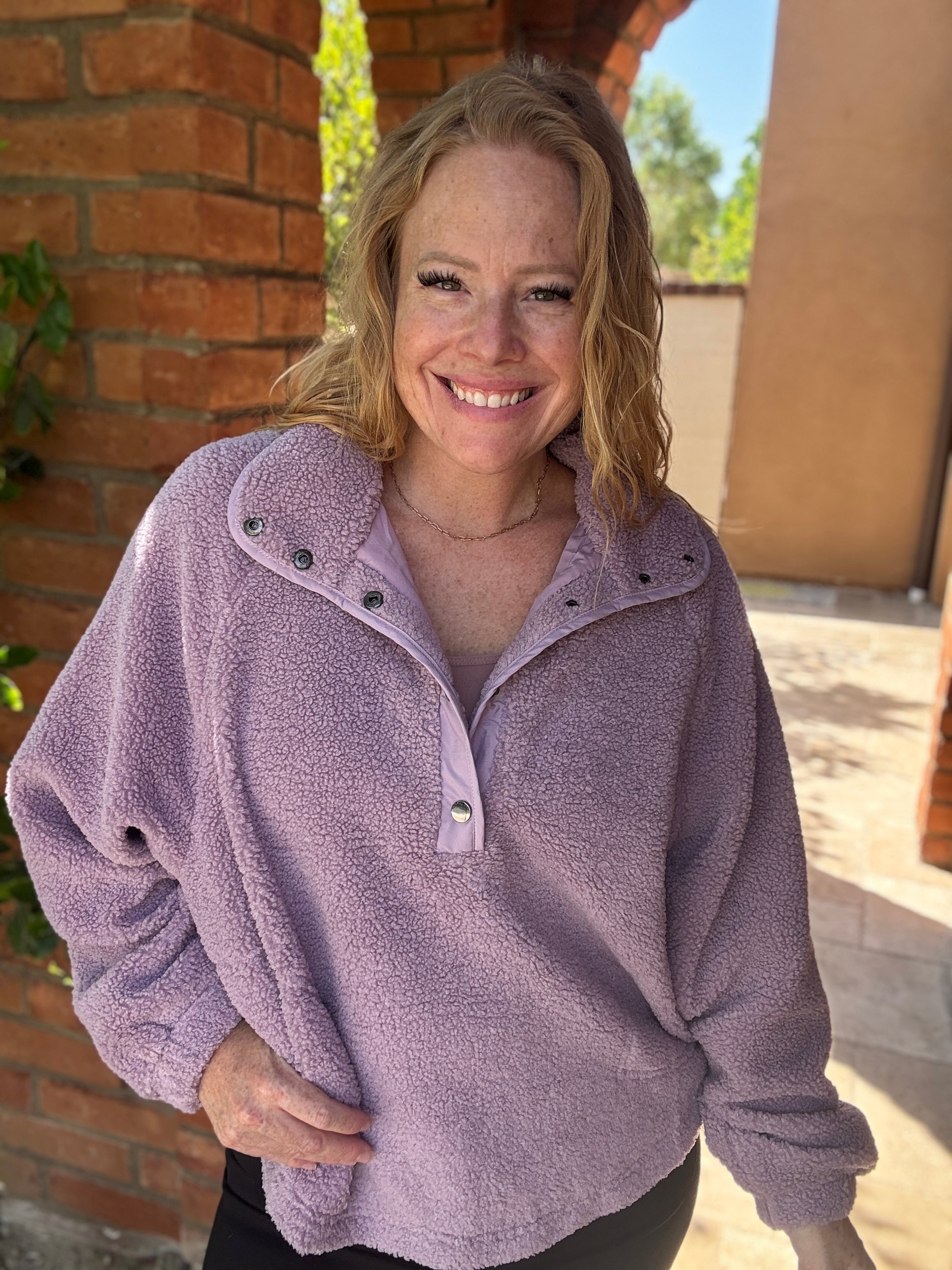 Lilac Sherpa by White Birch