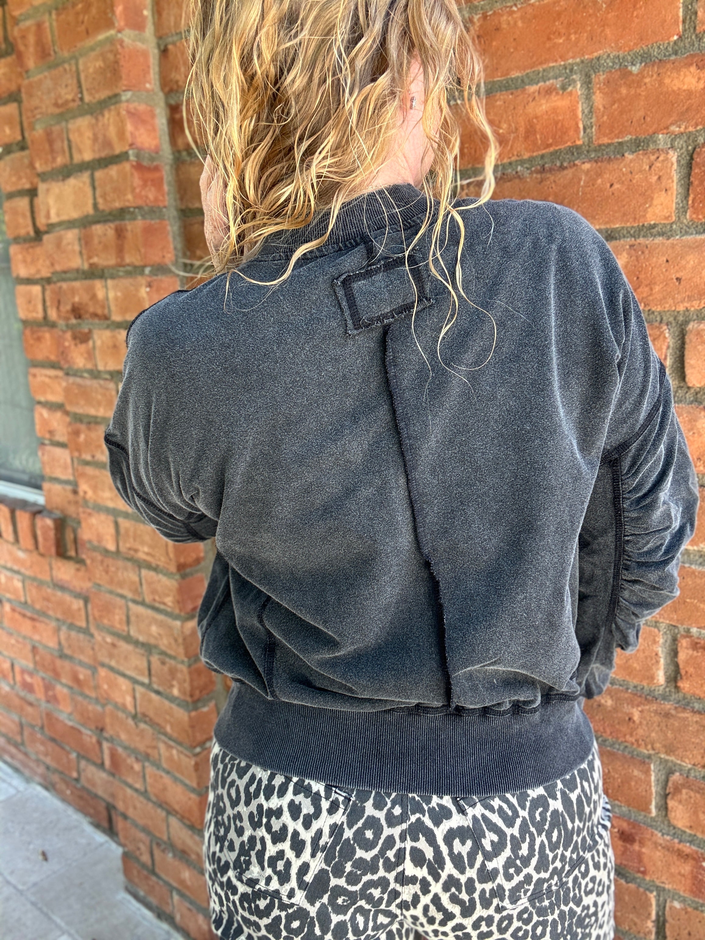 Guarded Bomber Jacket by White Birch
