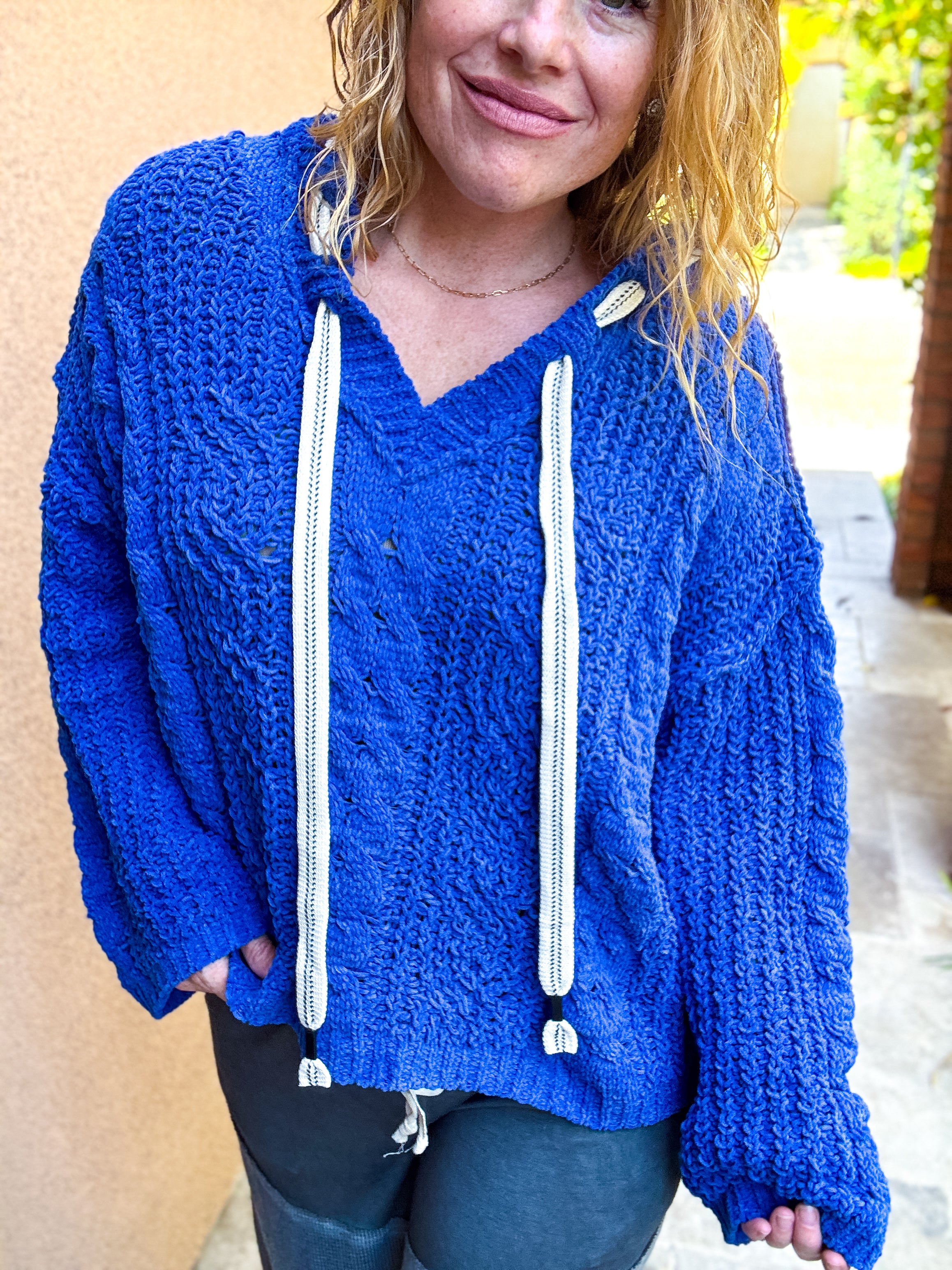 Cozy Cutie Chenille Hoodie by POL