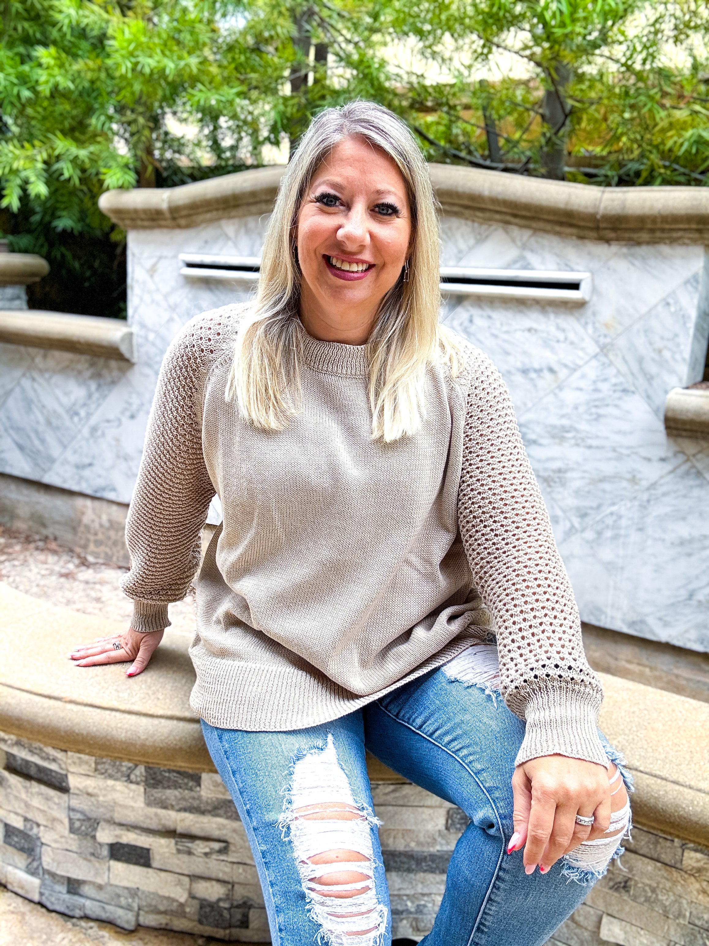 Open Aire Sweater by White Birch