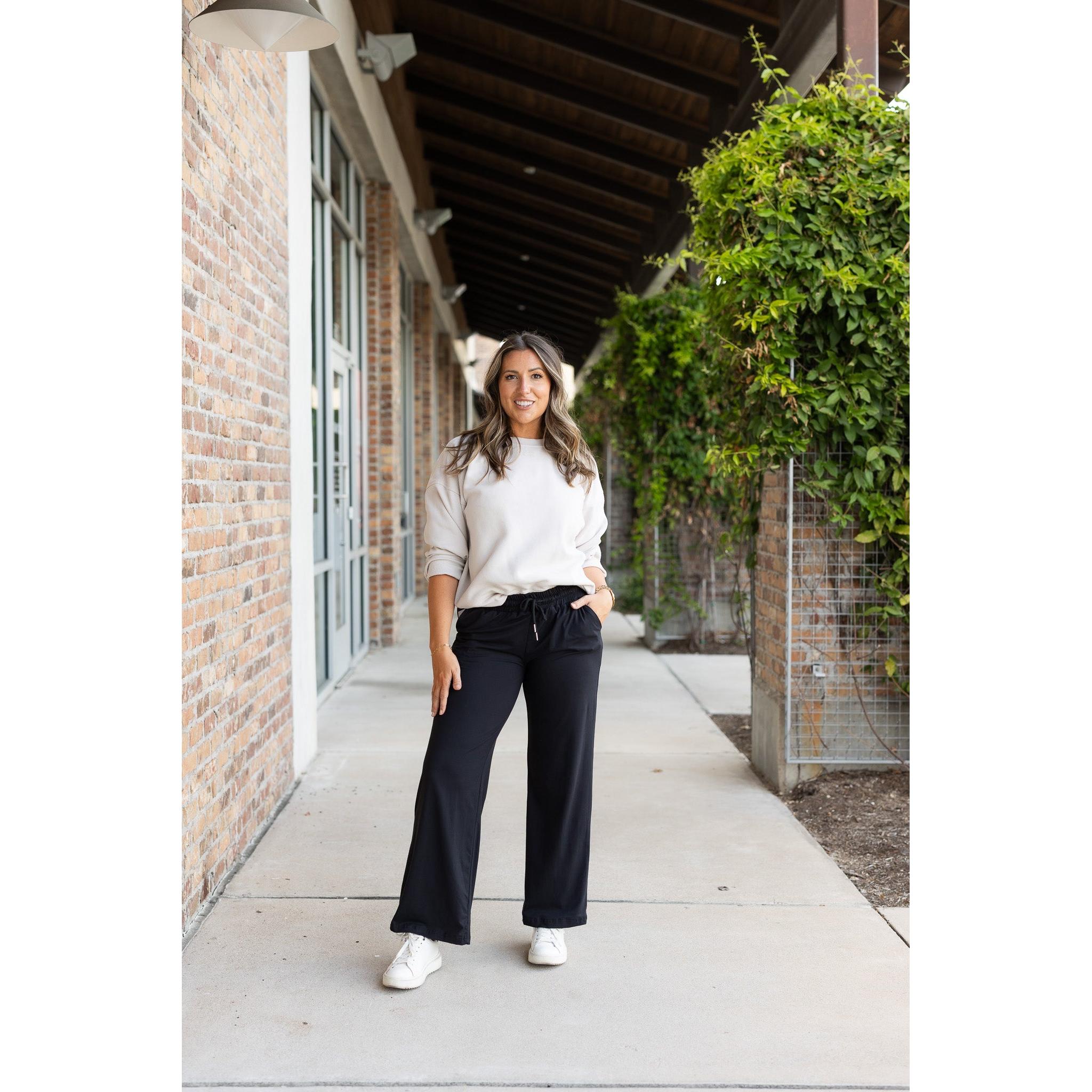 The Morgan - Casual Loose Fit LUXE Wide Leg Pants