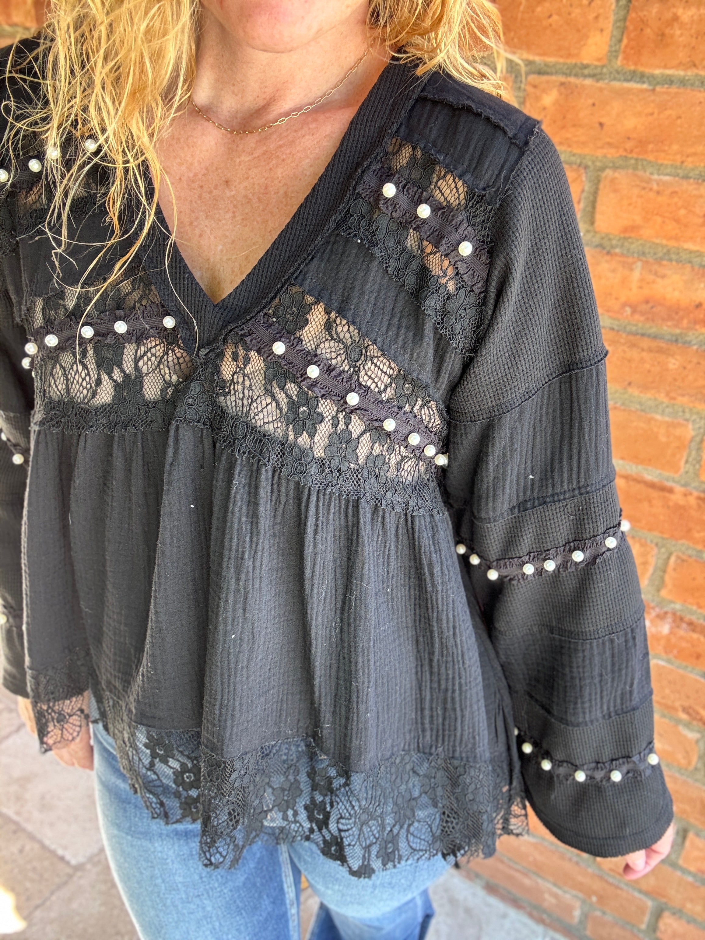Let Me Down Easy Top by POL