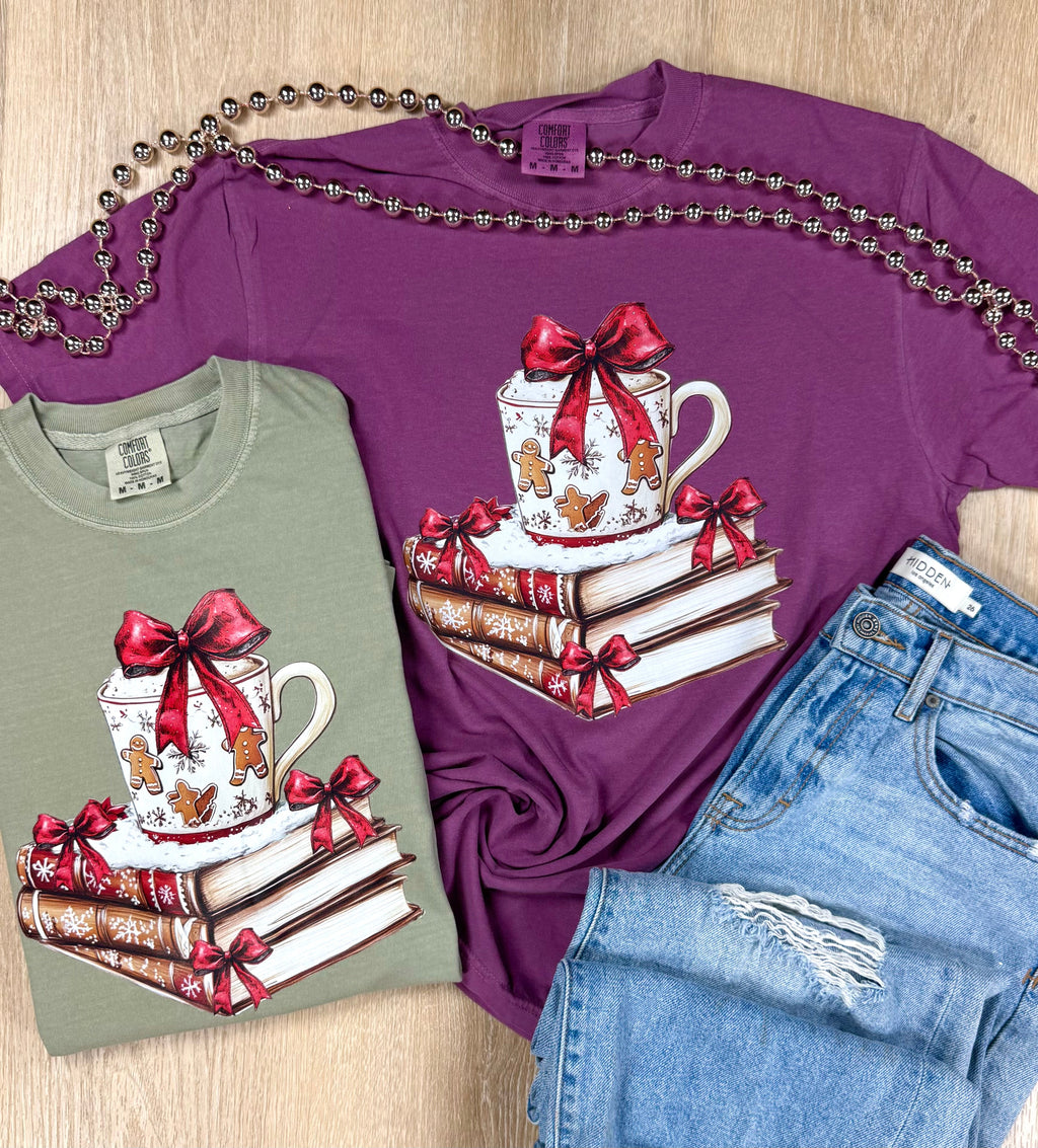 Gingerbooks Short or Long Sleeve Graphic Tees