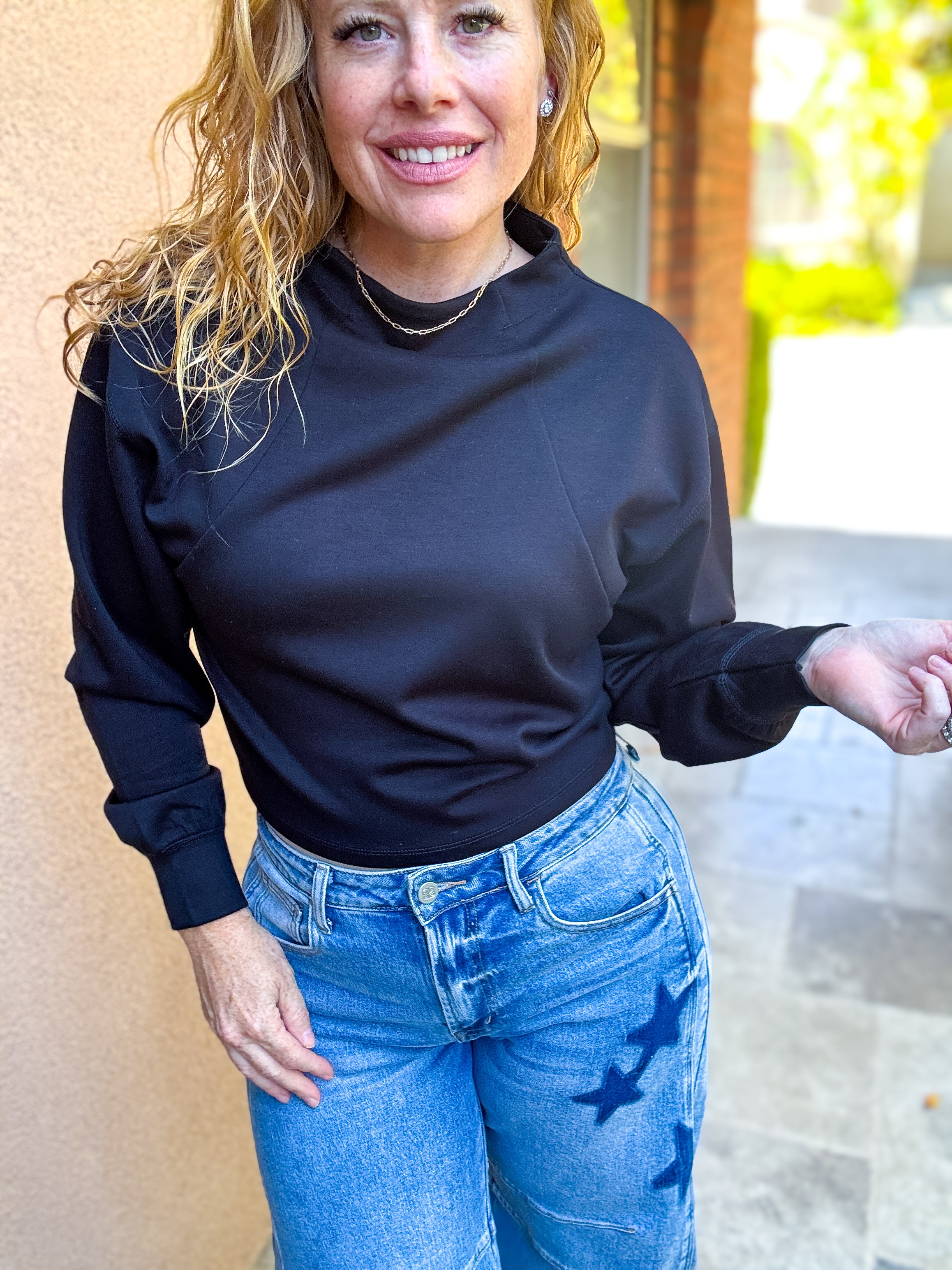 She's So Fierce Sweater by White Birch