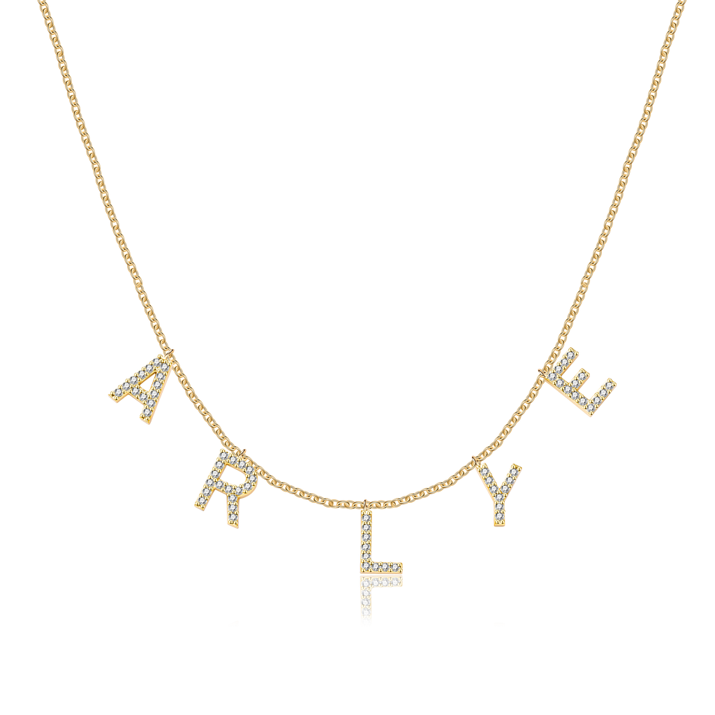 Custom Dover Name Necklace (Water Resistant)