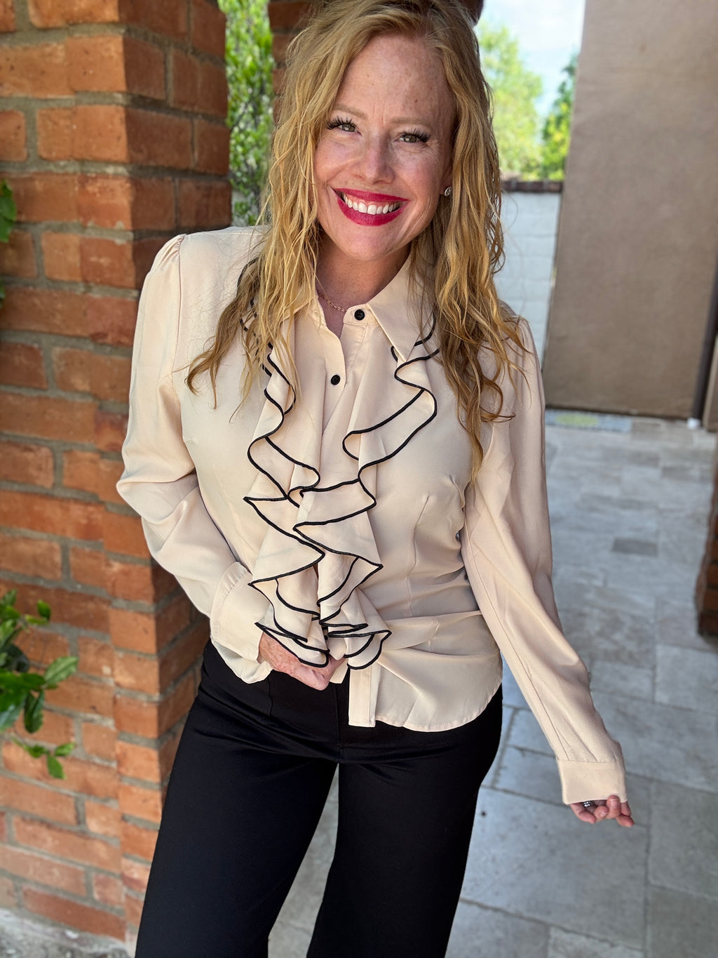 Long Sleeve Blouse by Sew In Love