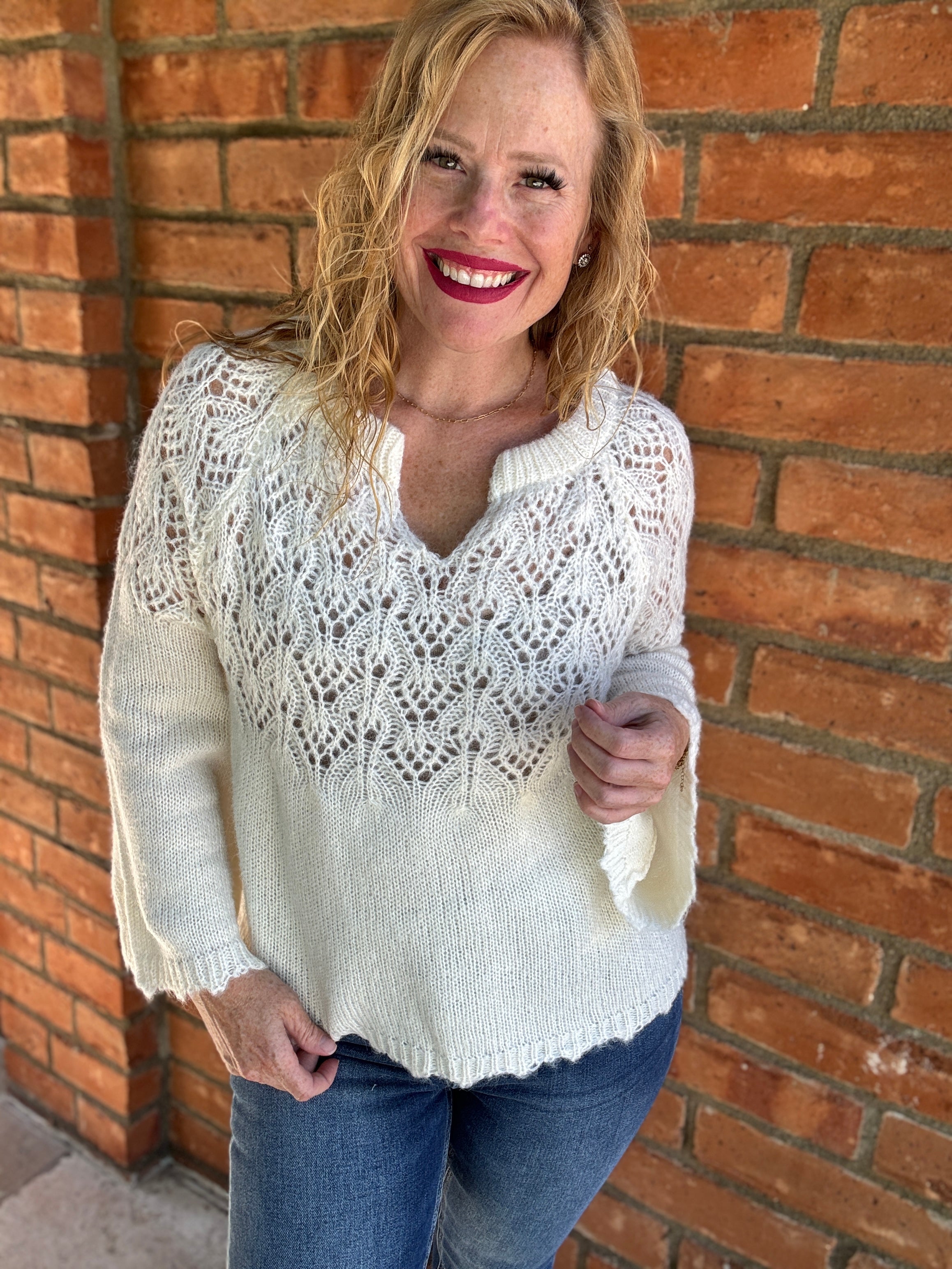 Going as Planned Sweater by POL