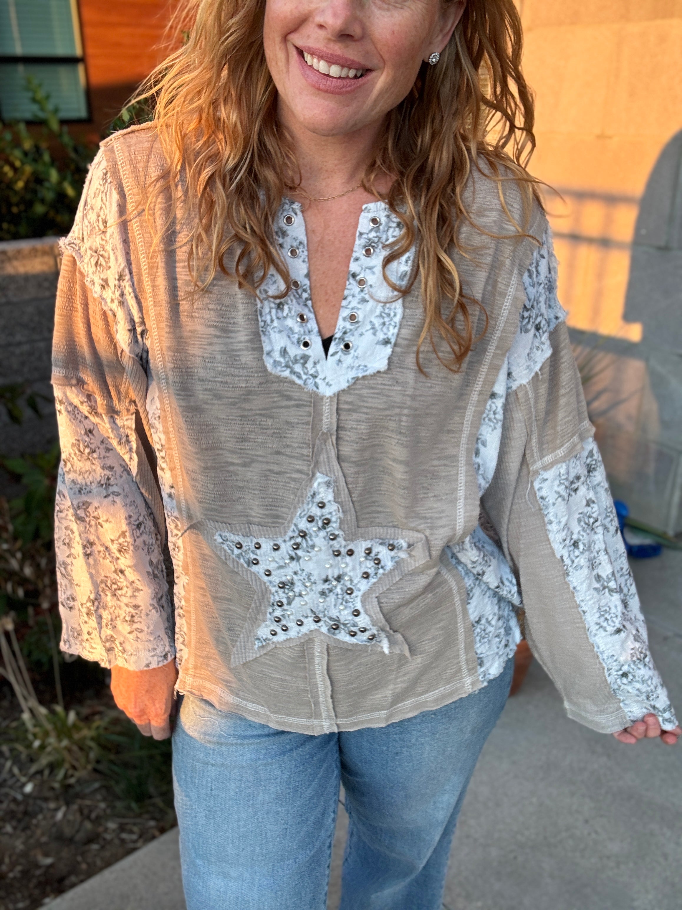 Grey Area Top by POL