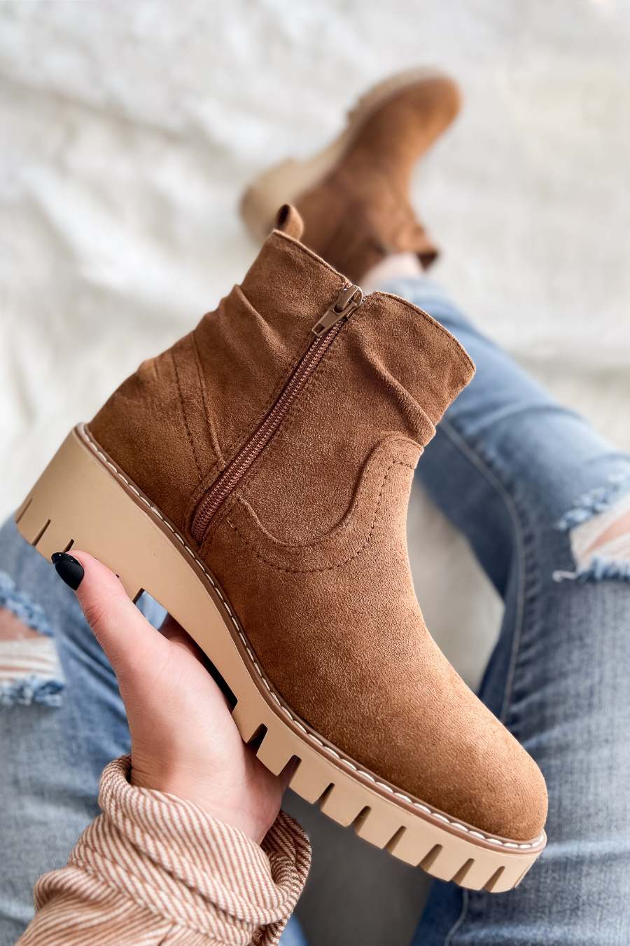 Dashing Suede Boot in 3 Colors