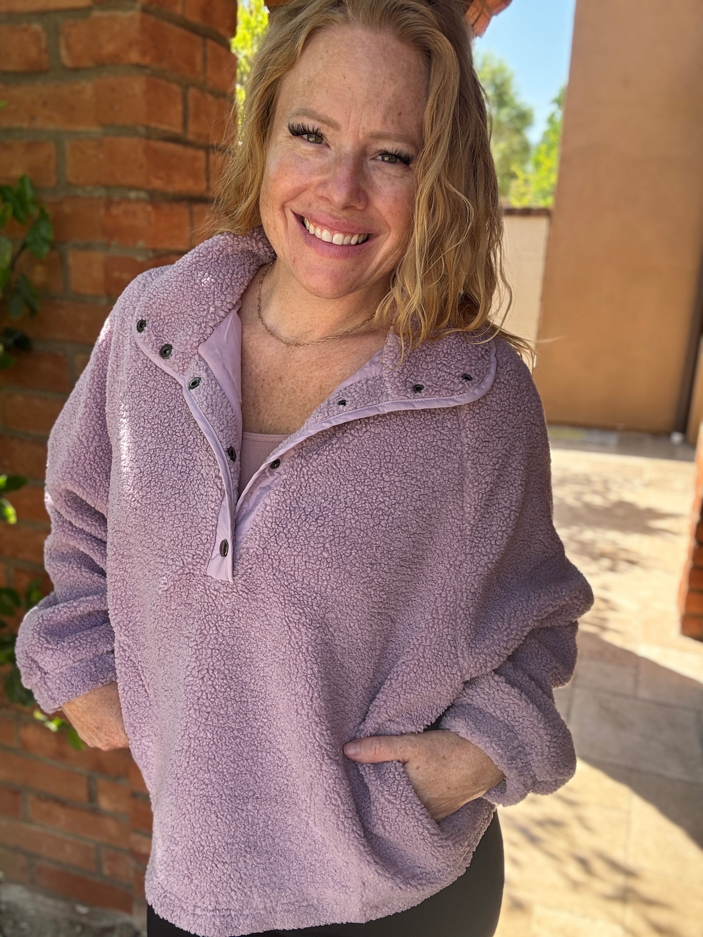Lilac Sherpa by White Birch