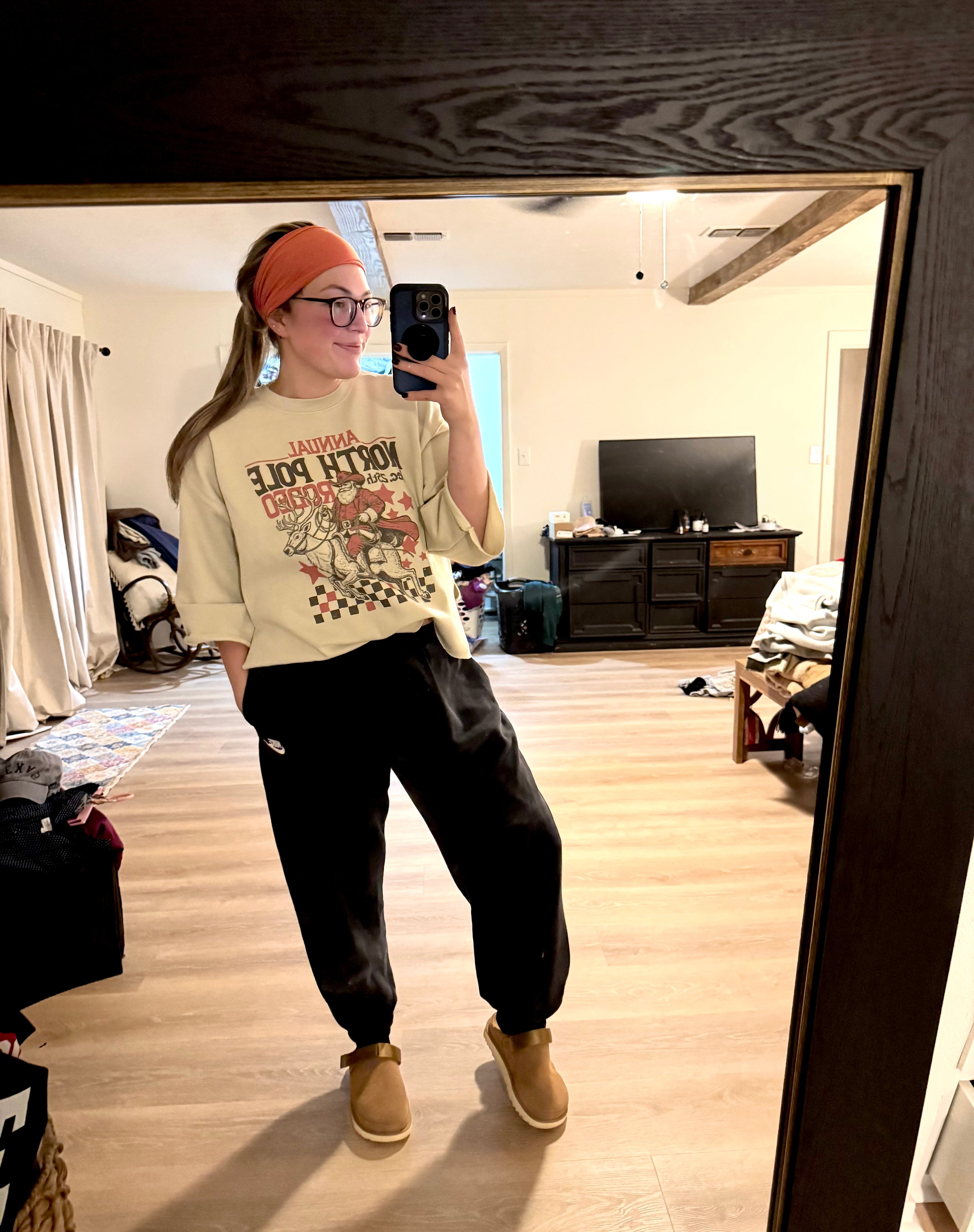 North Pole Rodeo Sweatshirts - cut or NON cut