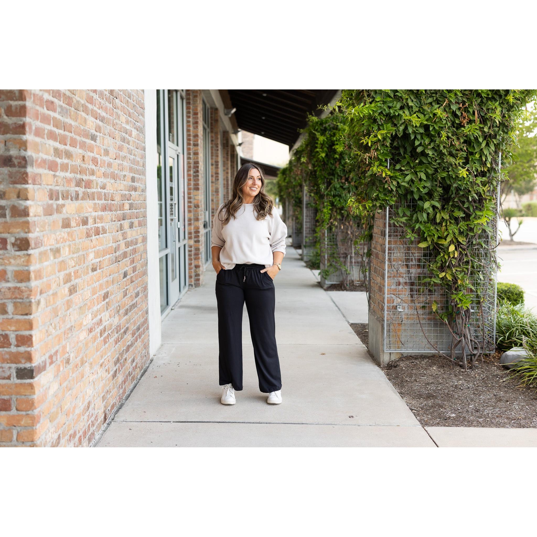 The Morgan - Casual Loose Fit LUXE Wide Leg Pants