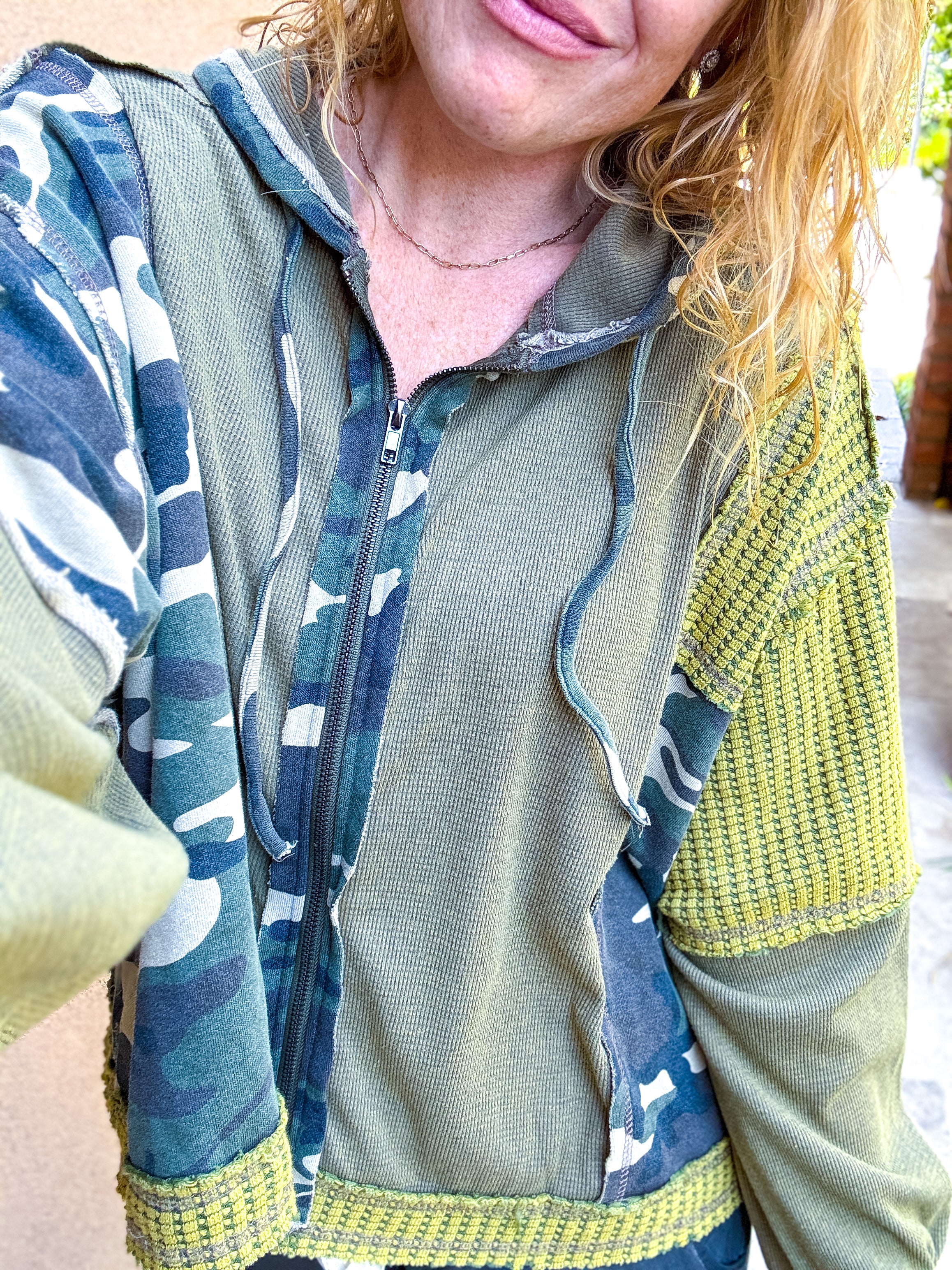 Lil' Camo Cutie Zip Up by POL