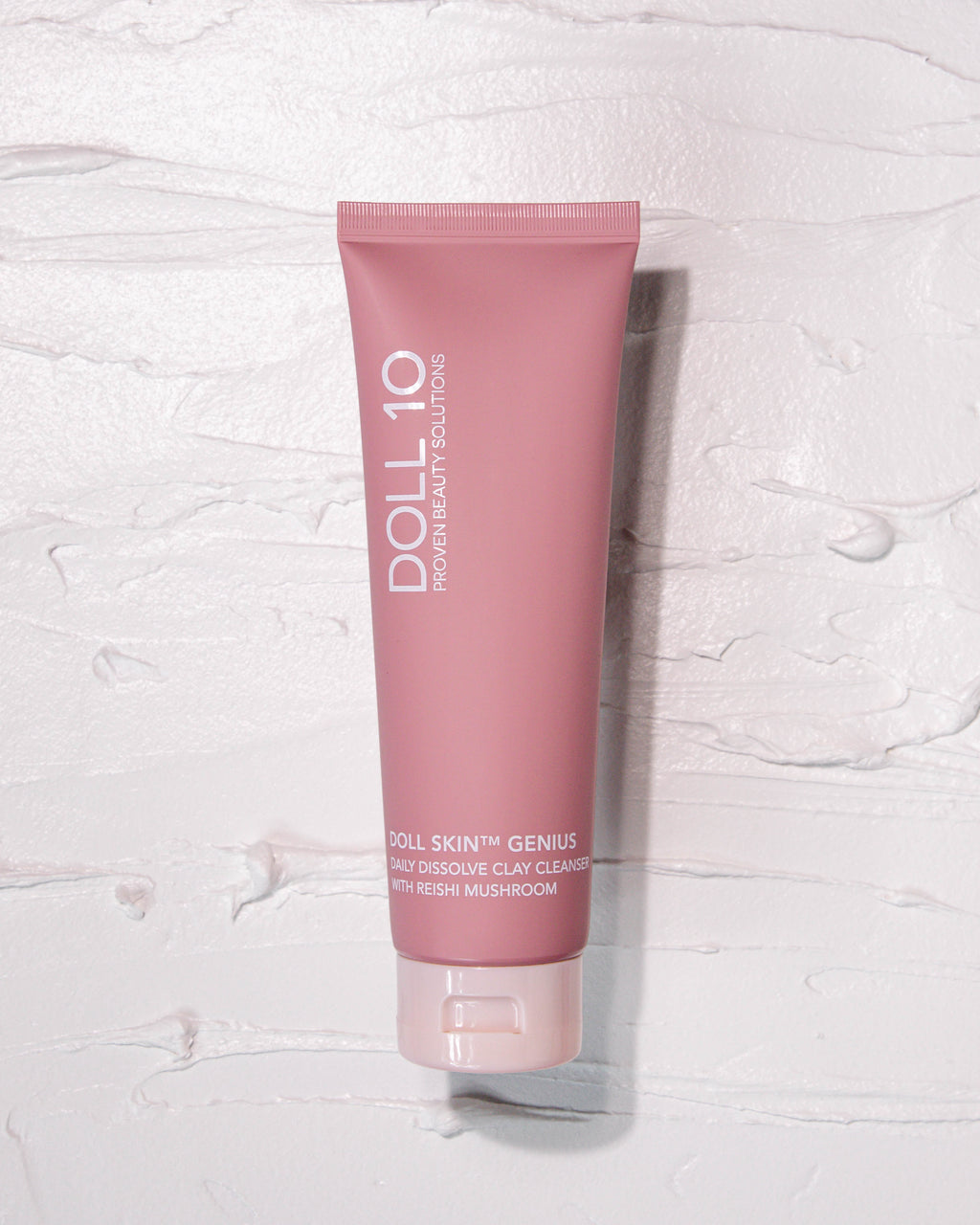 Daily Dissolve Enzyme Clay Cleanser with Reishi Mushroom with Cleansing Pad