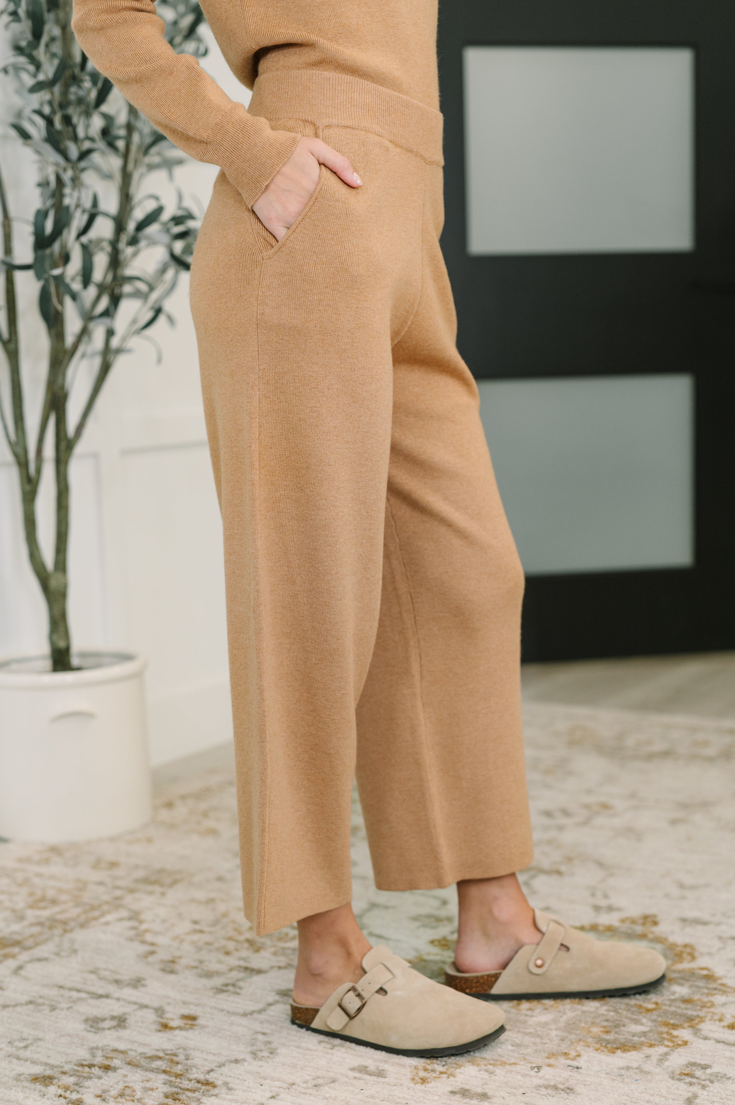 Clove Culottes in Camel