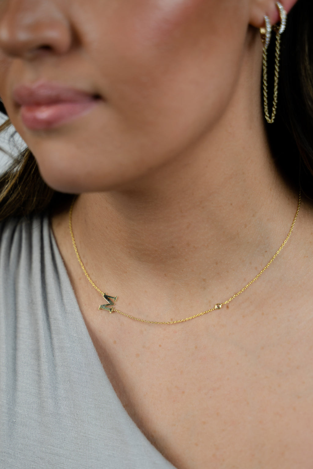 Water Resistant Custom Love Letters Necklace