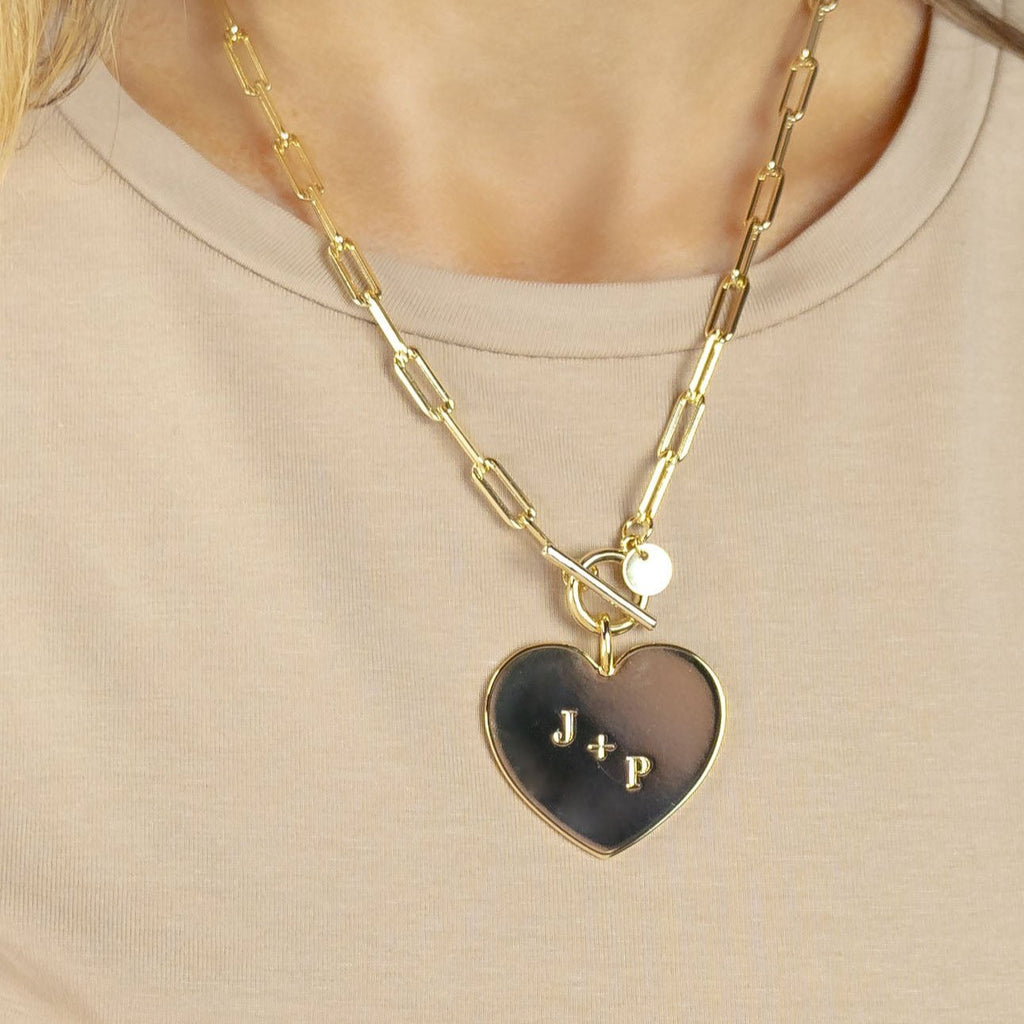 Customized Heart Charm