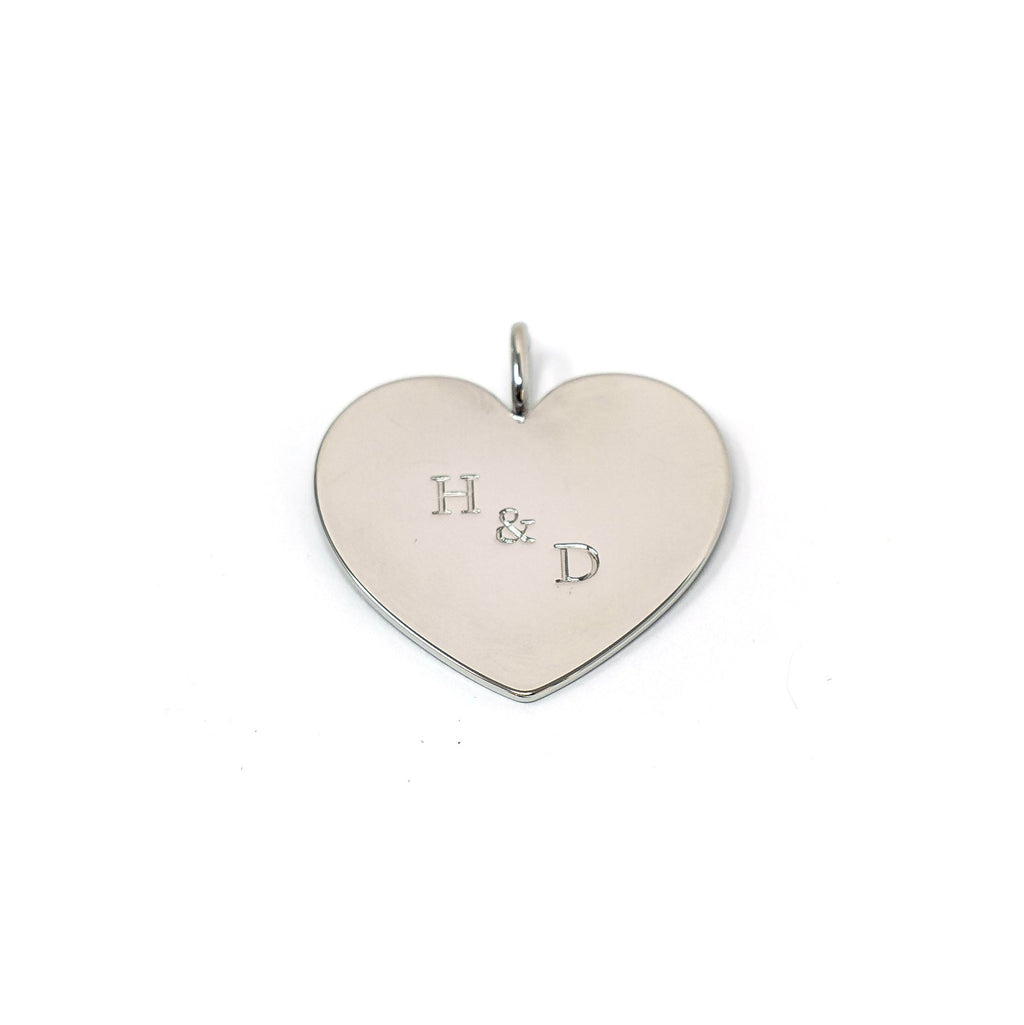 Customized Heart Charm