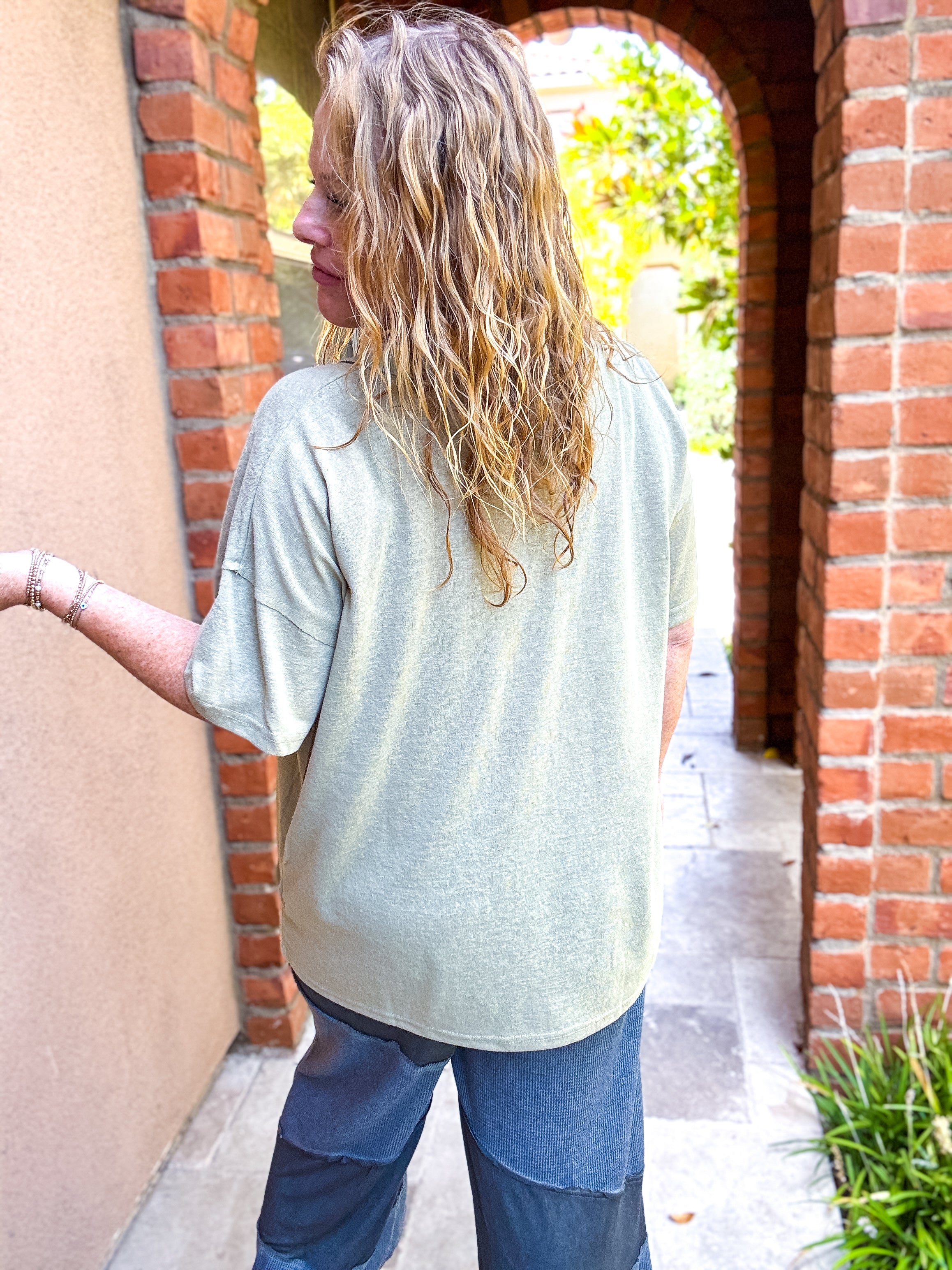 Take Me Places Tee in 2 Color by POL