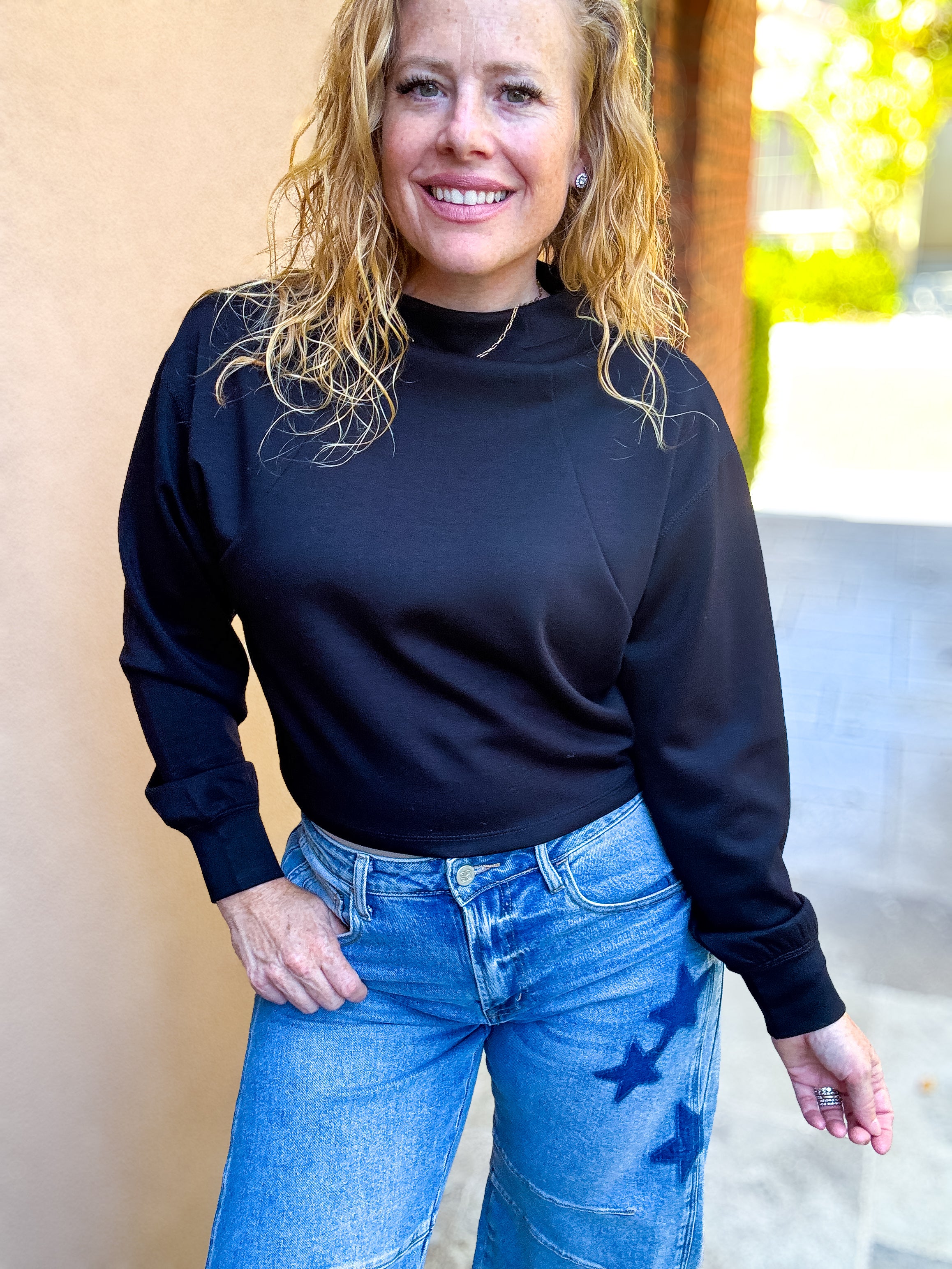 She's So Fierce Sweater by White Birch