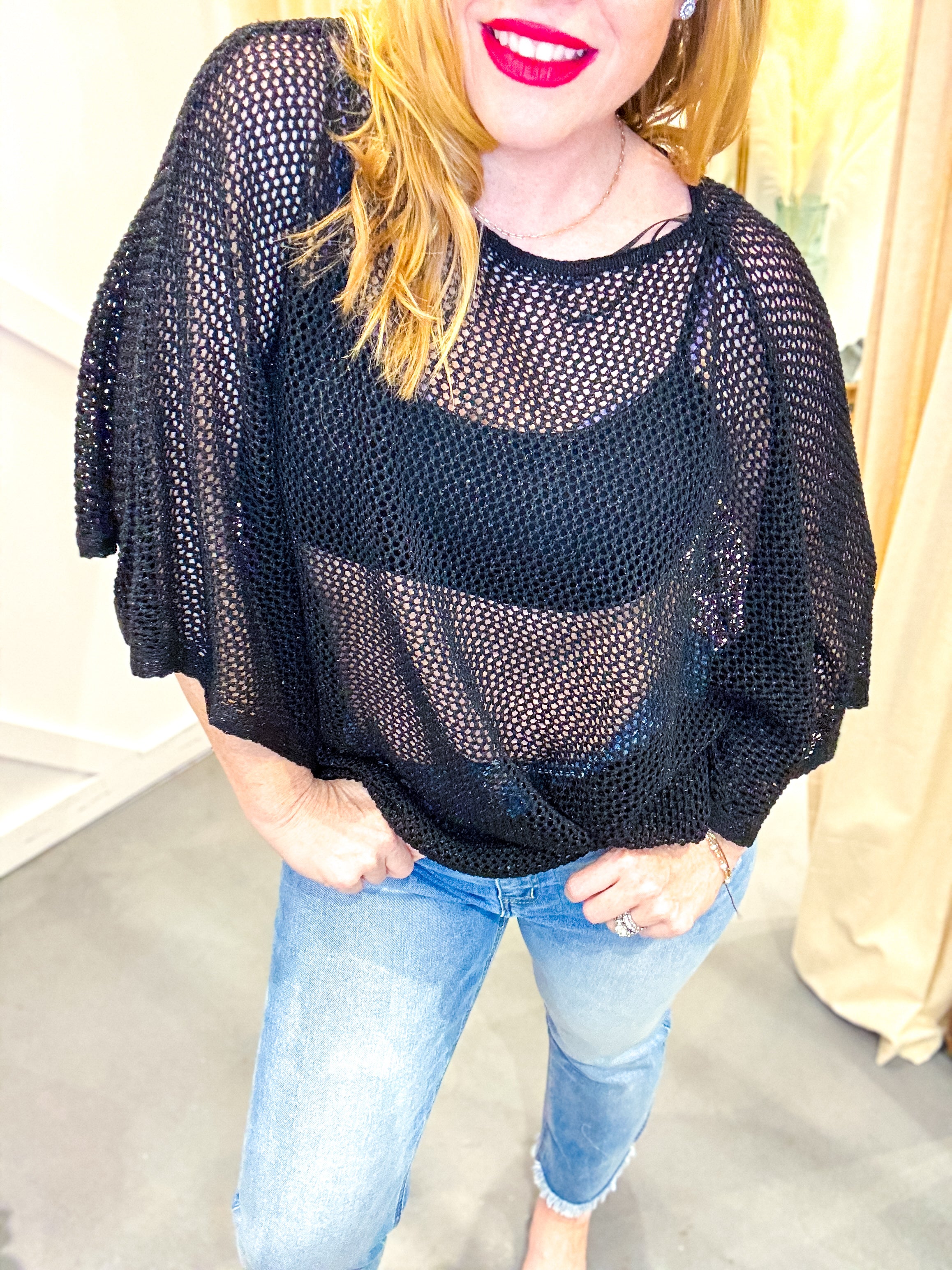 Beach Bound Knit-Tie Back Top *Live Box*