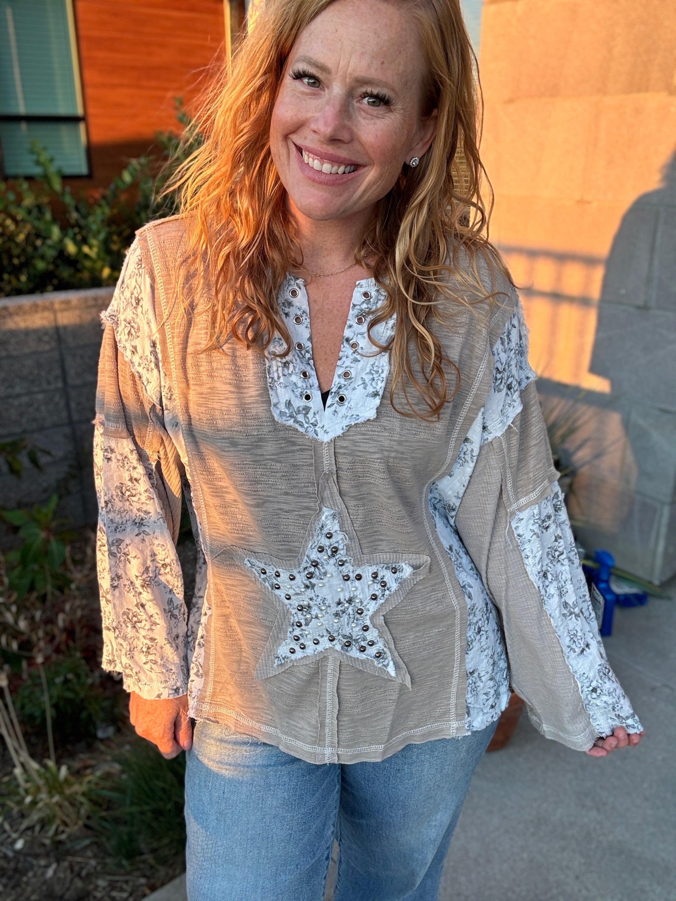 Grey Area Top by POL