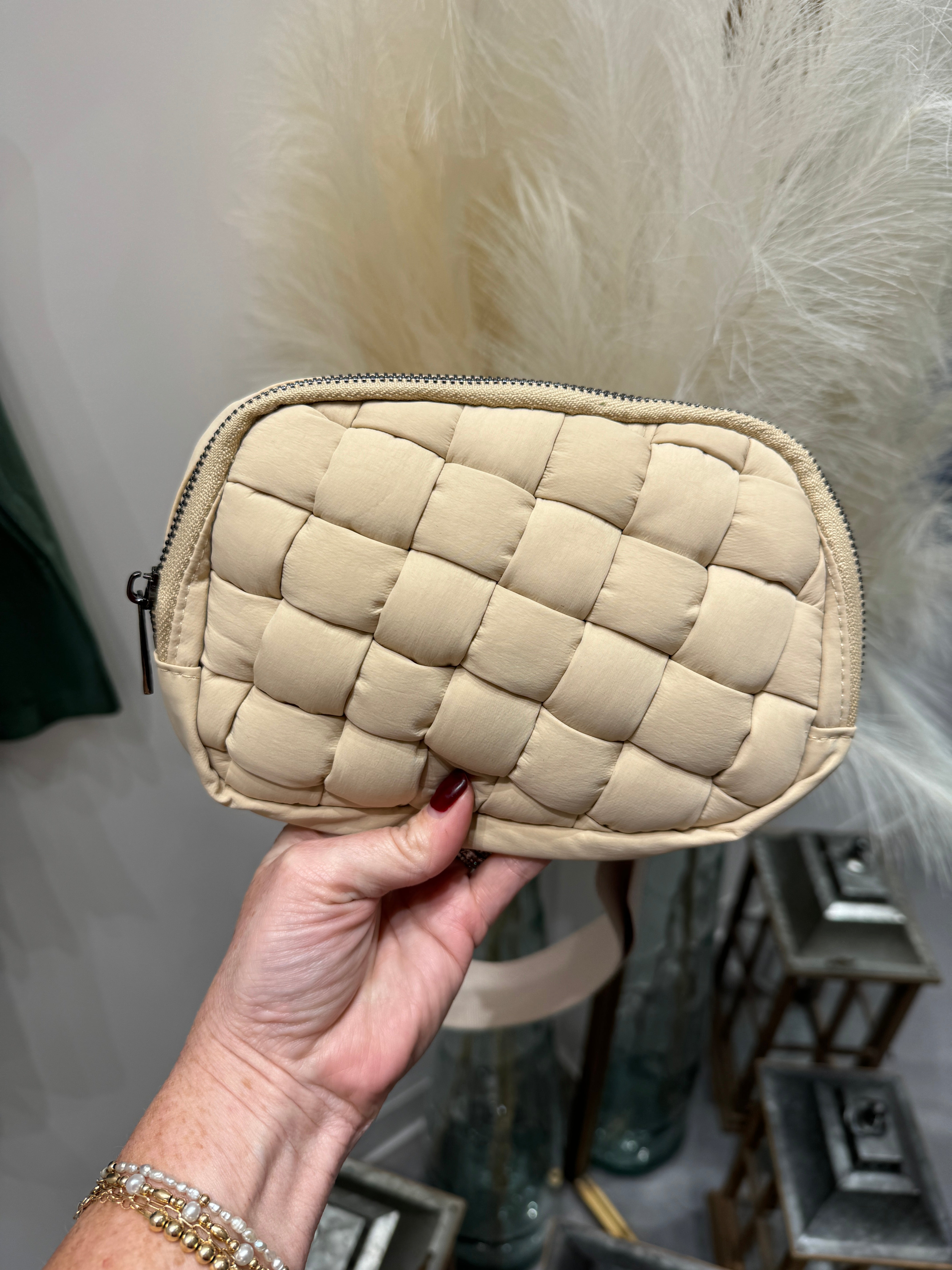 Quilted Puffer Bum Bag