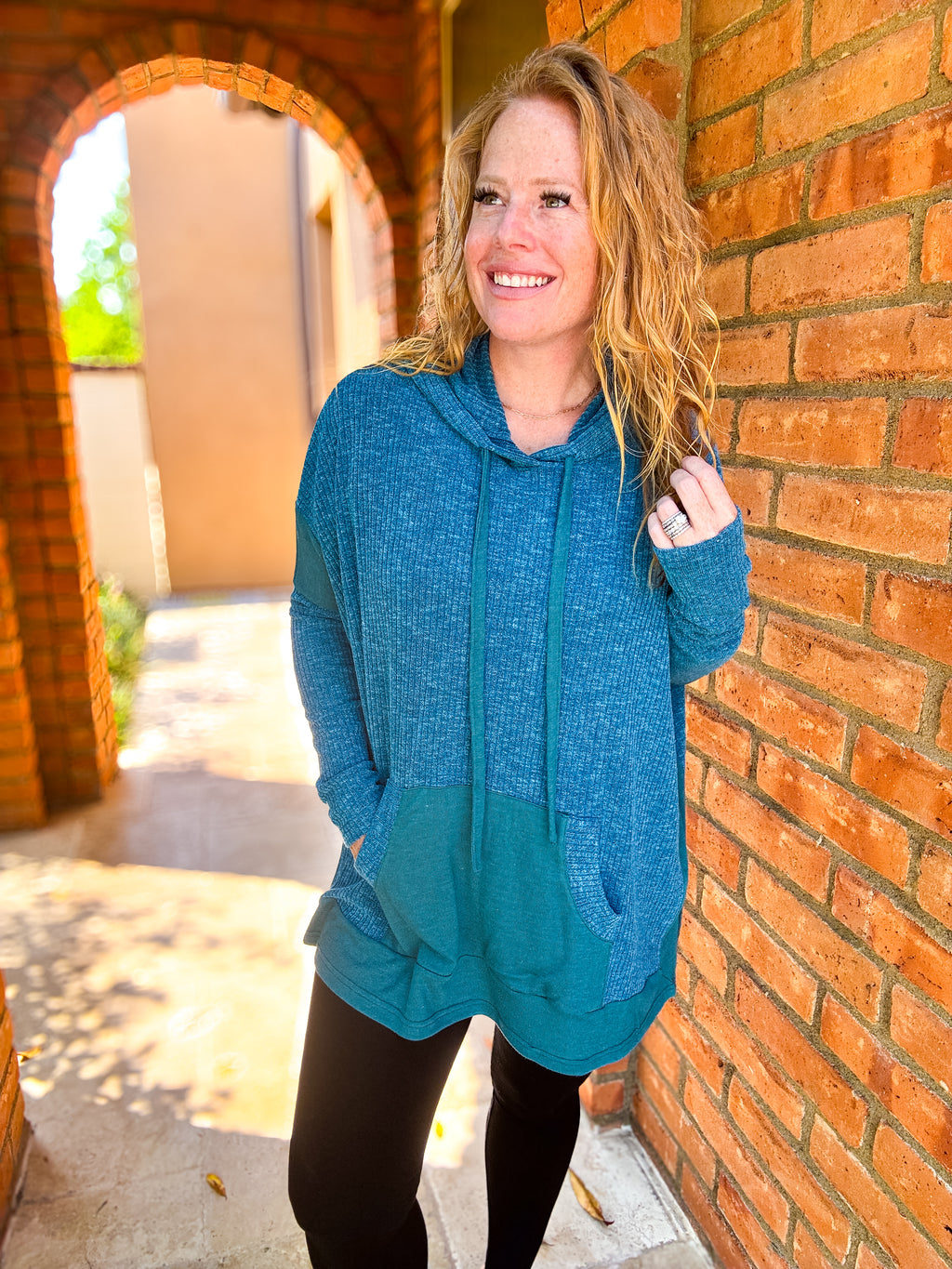 Want U Back Hoodie by White Birch