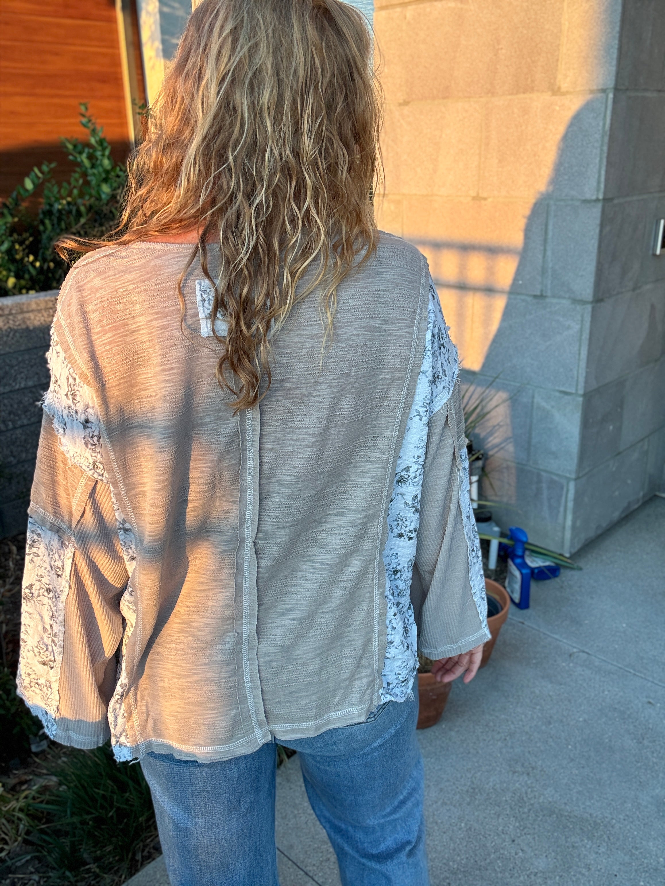 Grey Area Top by POL