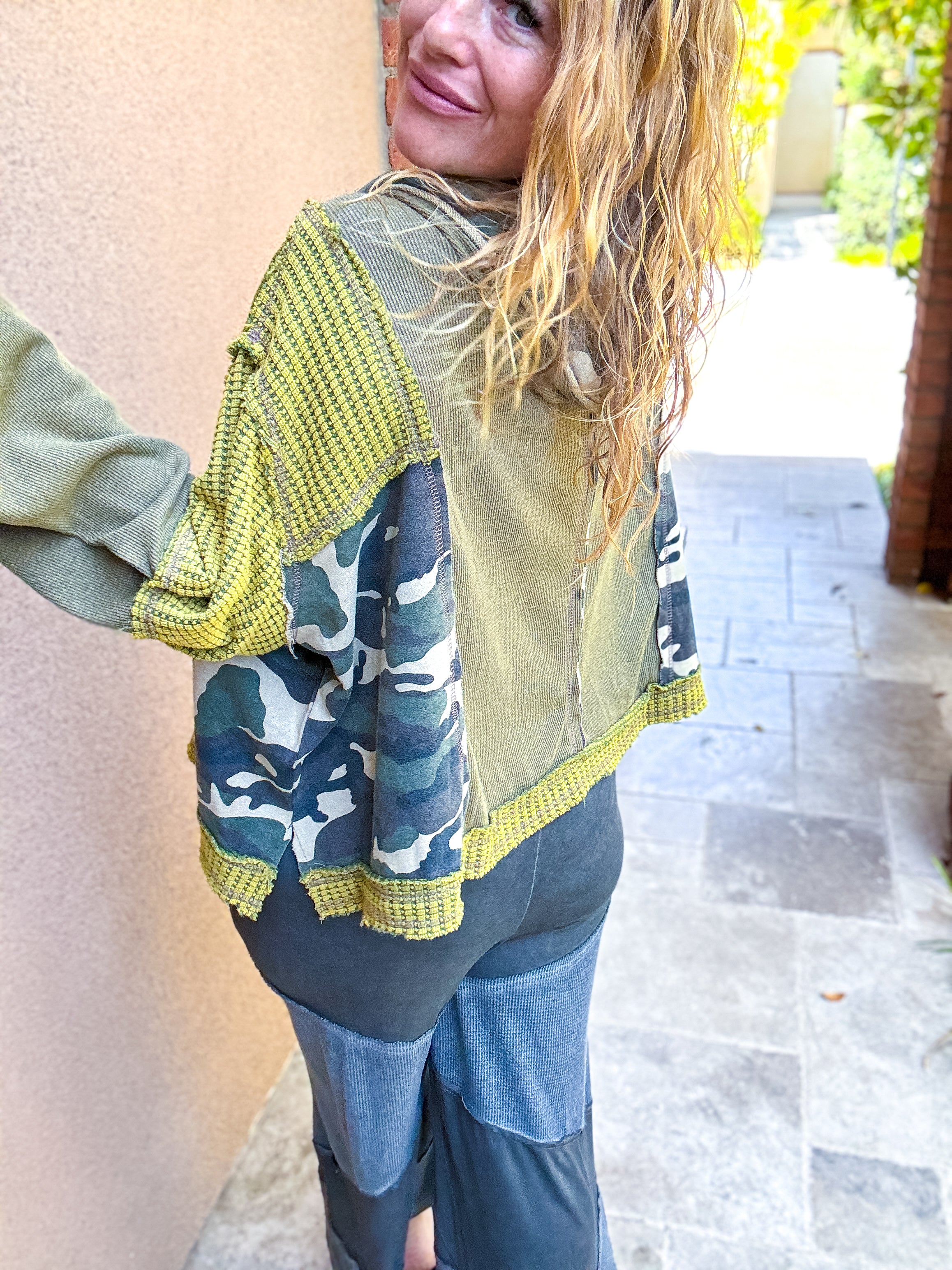 Lil' Camo Cutie Zip Up by POL