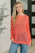 Desert Bloom Loose Knit Sweater