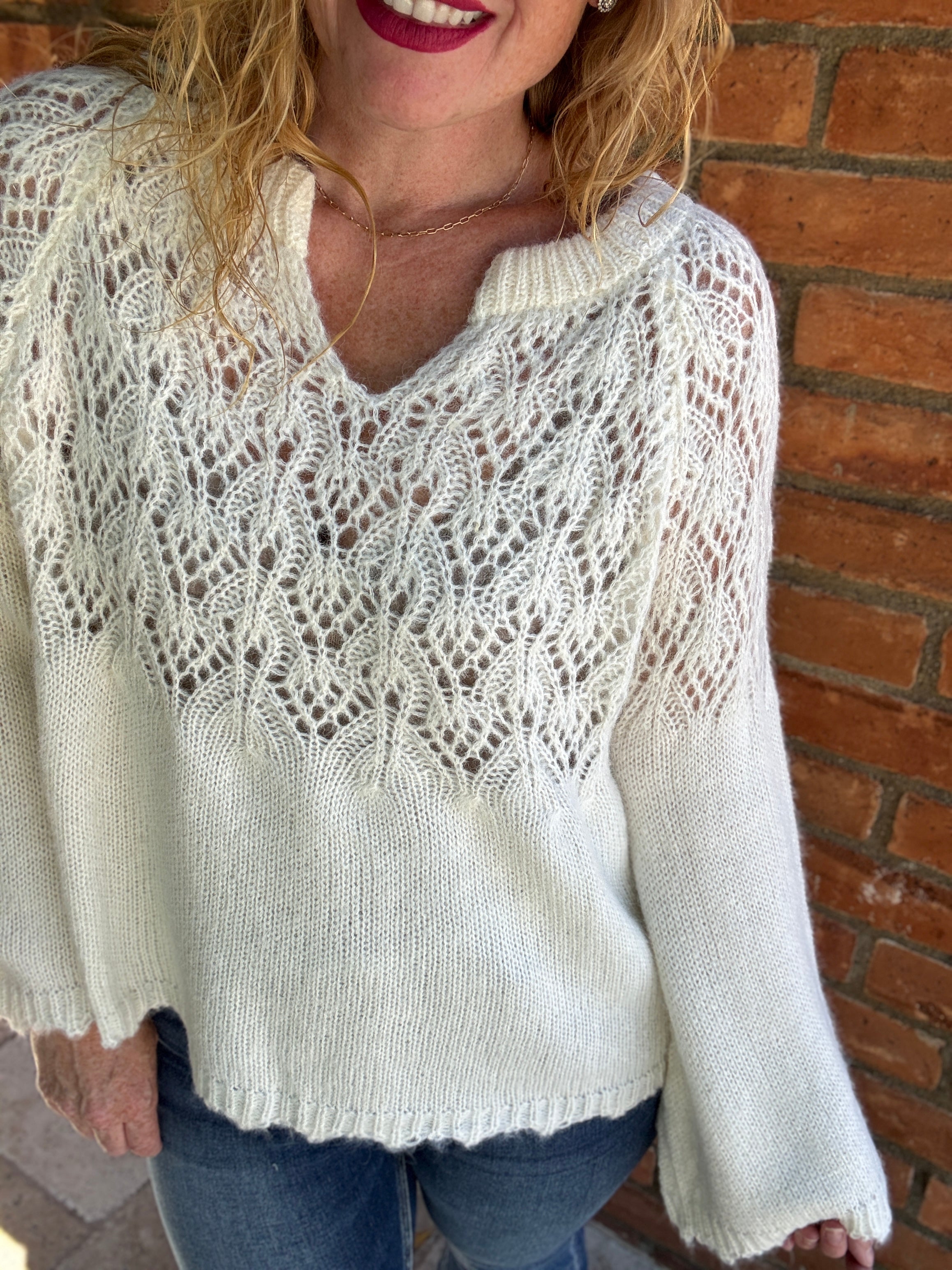 Going as Planned Sweater by POL