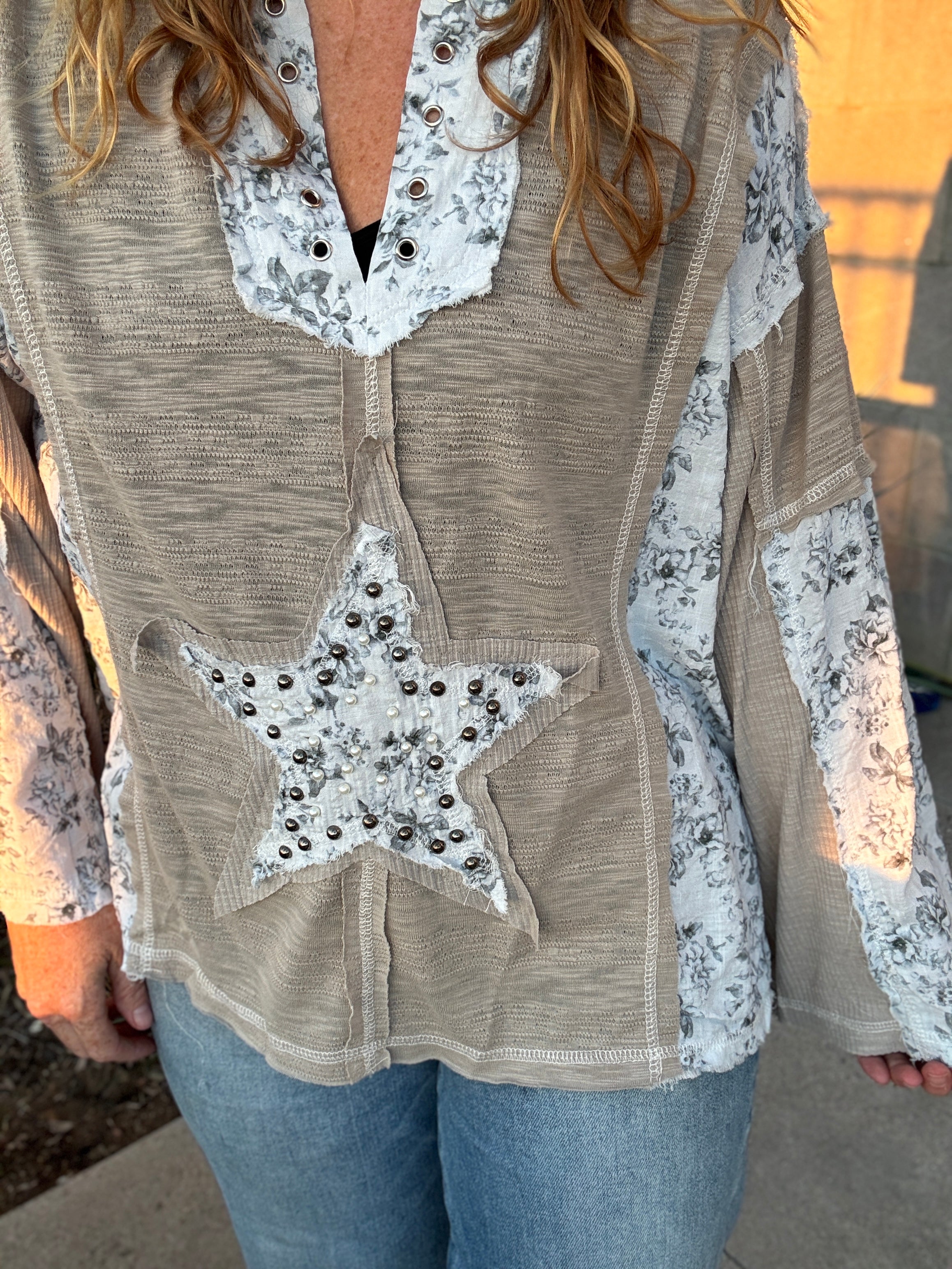 Grey Area Top by POL