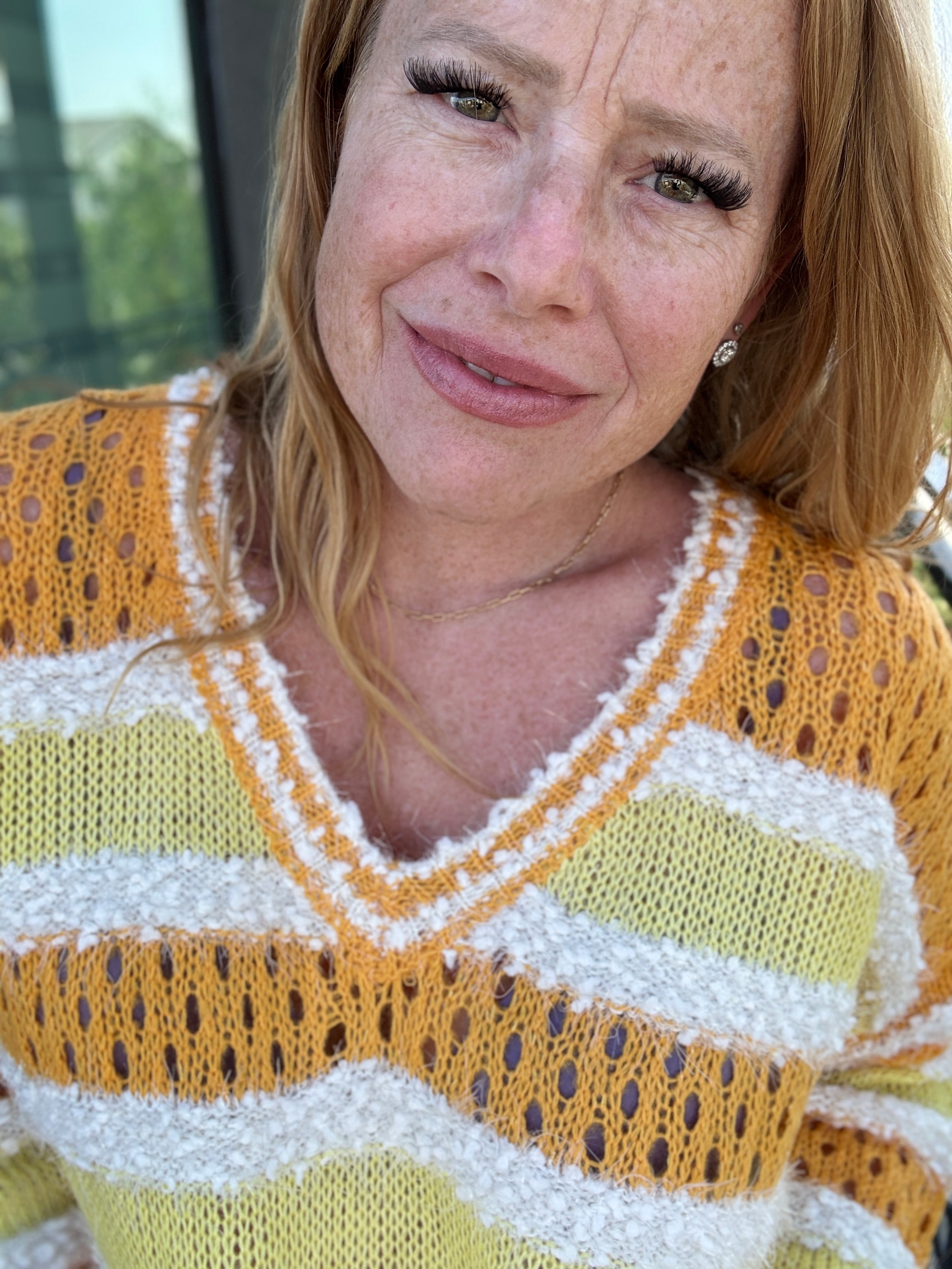 Sunshine on my Mind Sweater by Davi & Dani