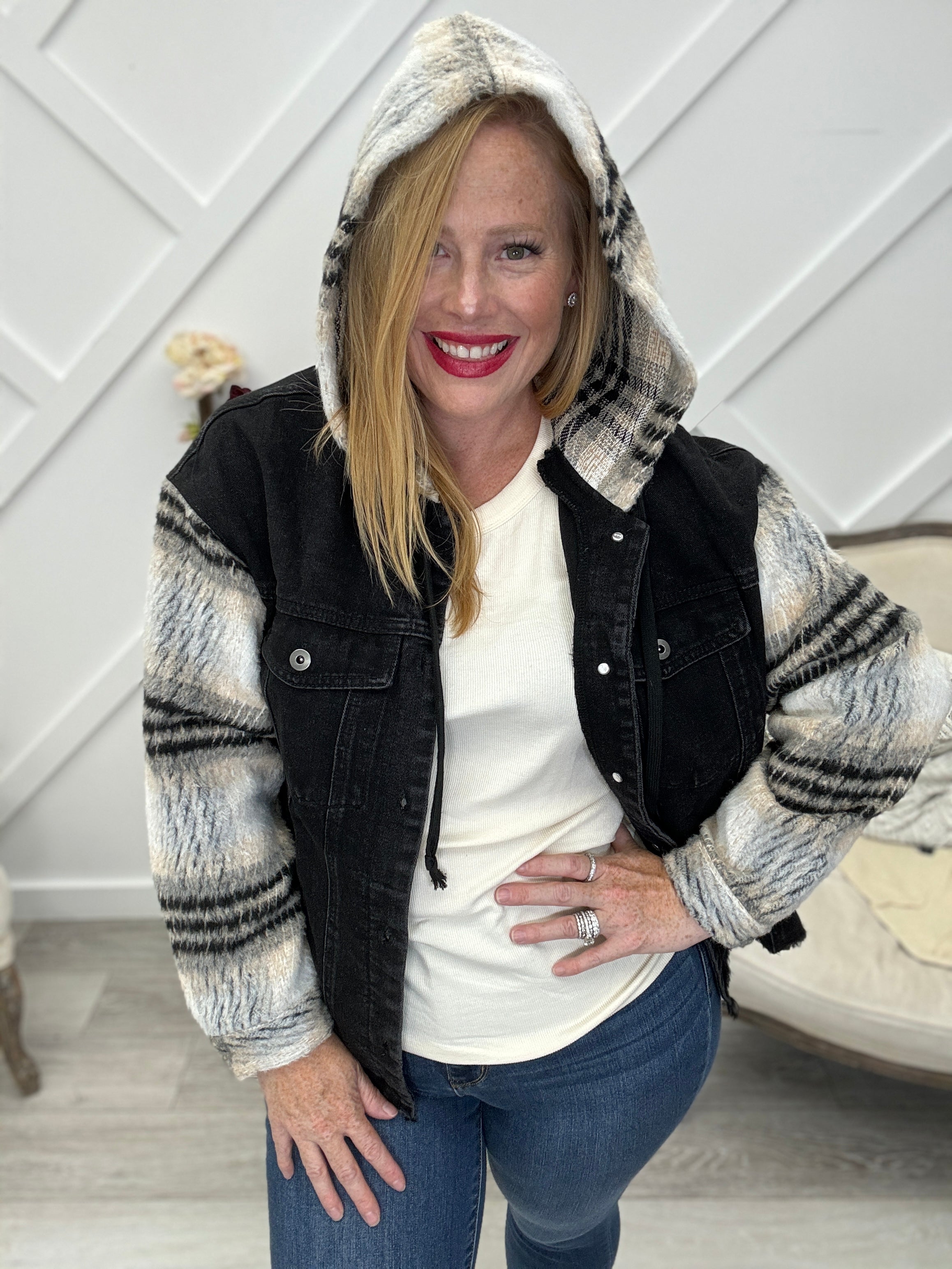 Cuddle by the Fire Shacket